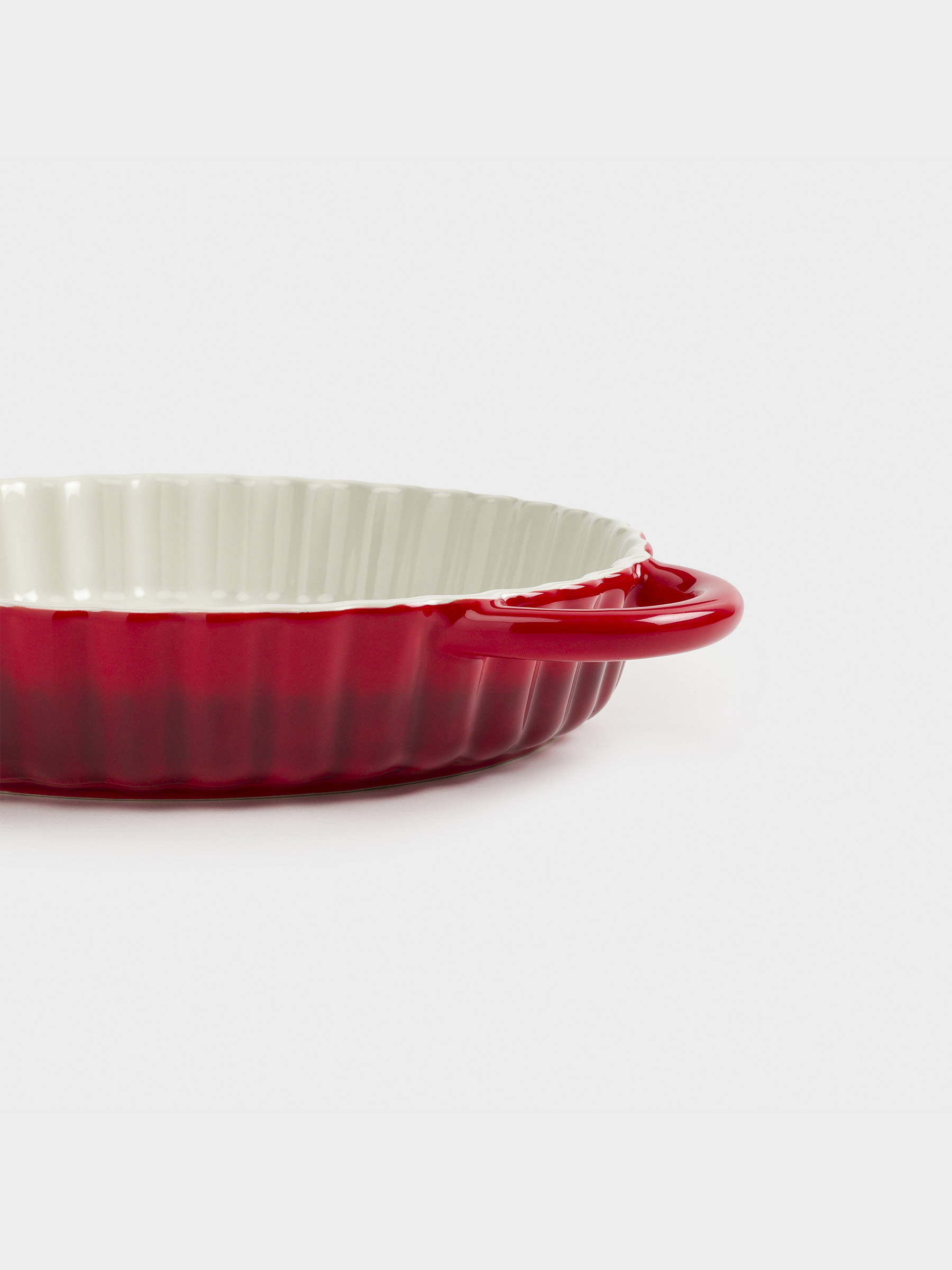 Форма для запекания, 28 см, керамика, круглая, бордовая, Градиент, Cakes gradient, image-7