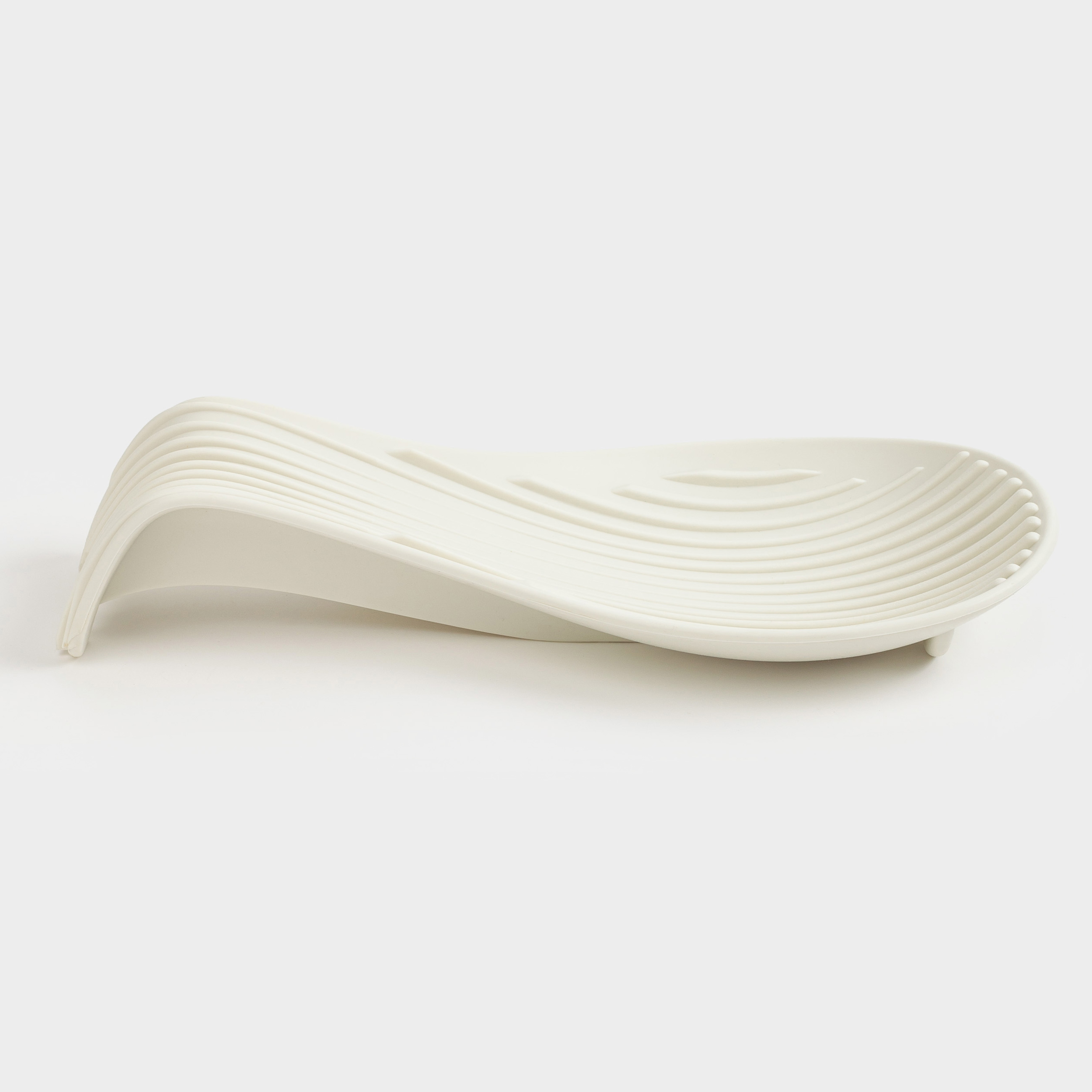 Подставка под ложку, 22 см, силикон, бежевая, Wavelet, image-5