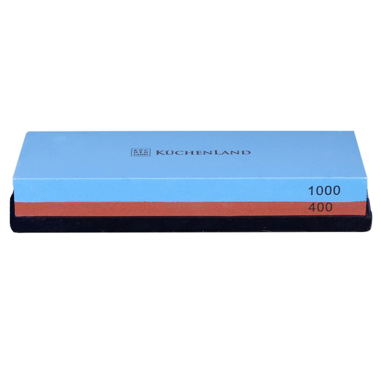 Точильный камень, двусторонний, 18х6 см, в подставке, корунд, голубой, Accessories камень точильный truper pias 108 11668