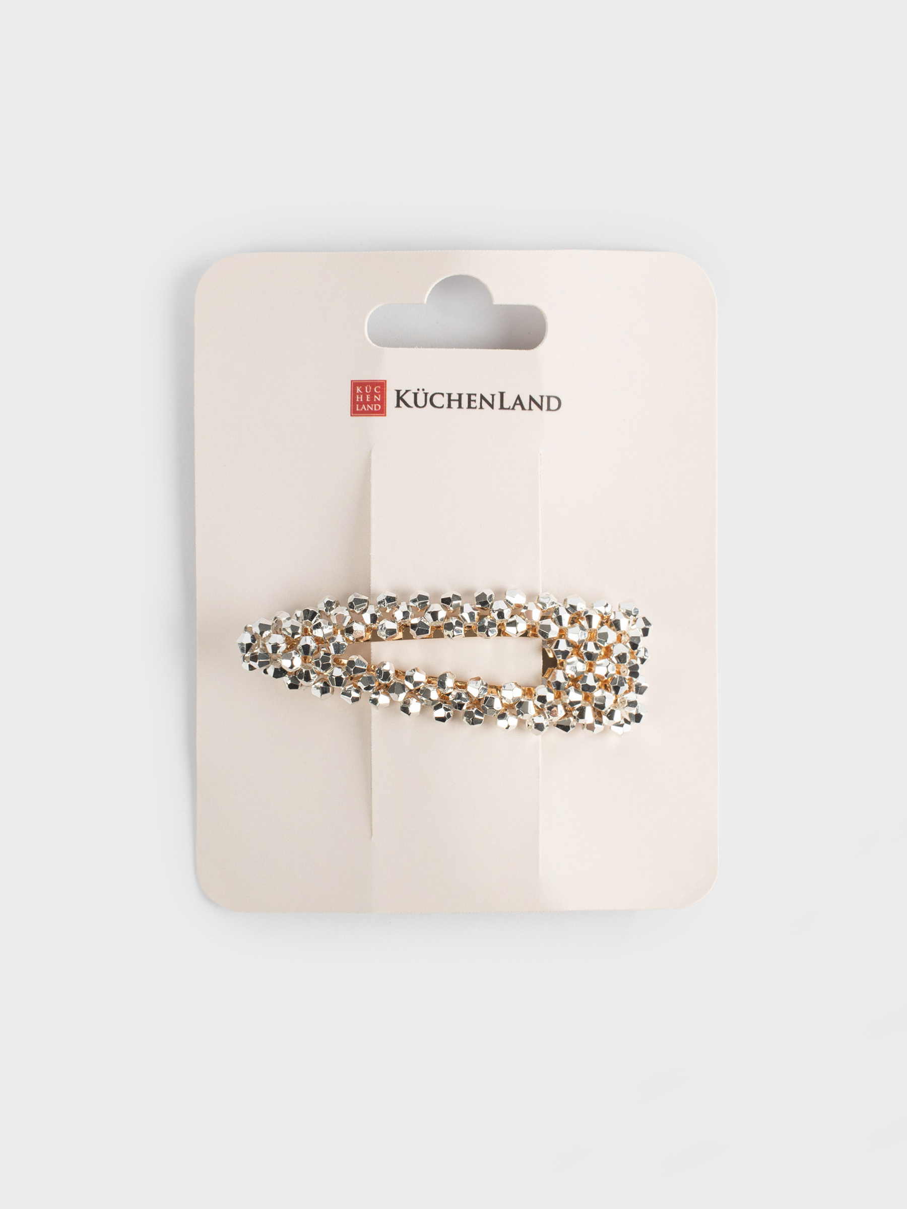 Заколка для волос, 7 см, металл, Бусины, Jewelry crystal, image-6