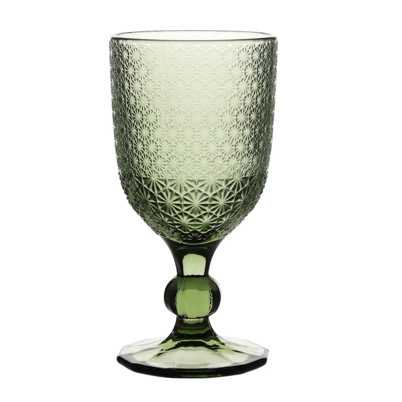 Бокал-кубок для вина, 270 мл, стекло Р, зеленый, Brumal изображение № 1