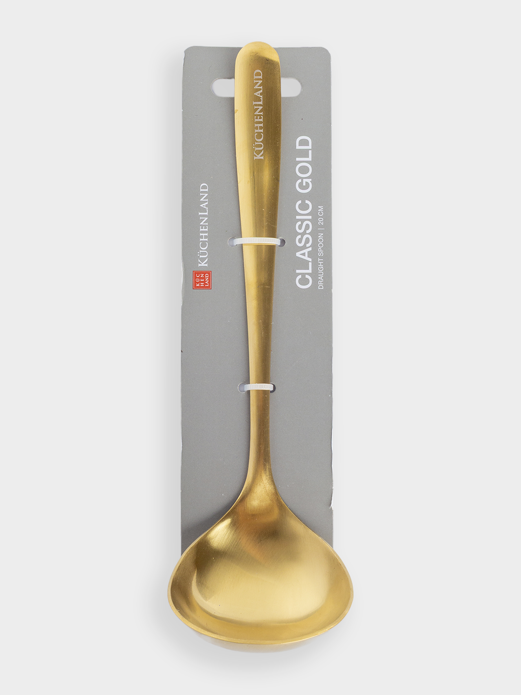 Ложка разливная, 20 см, сталь, золотистая, Classic gold, image-3