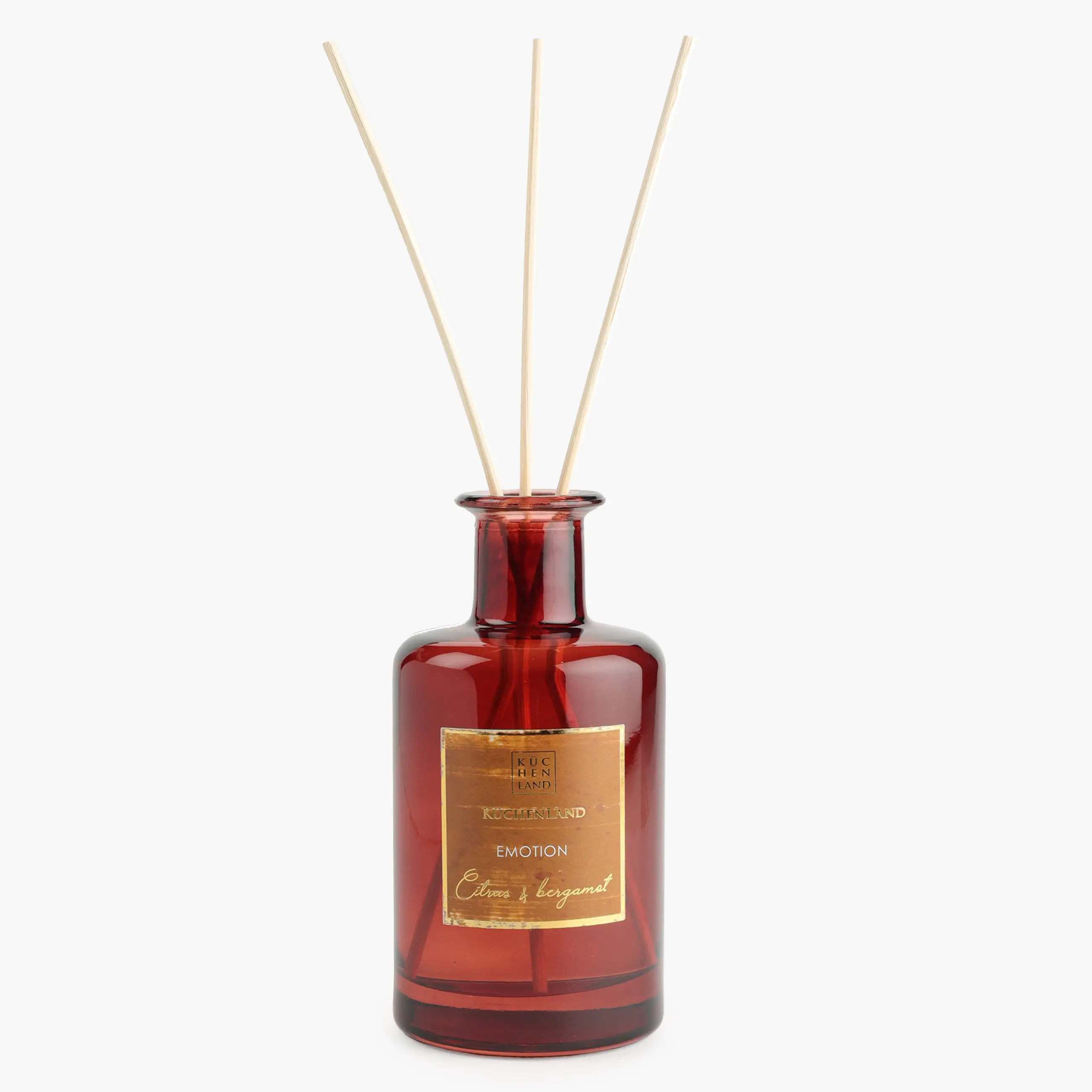 Ароматический диффузор, 230 мл, янтарный, Citrus and Bergamot, Emotion, image-0