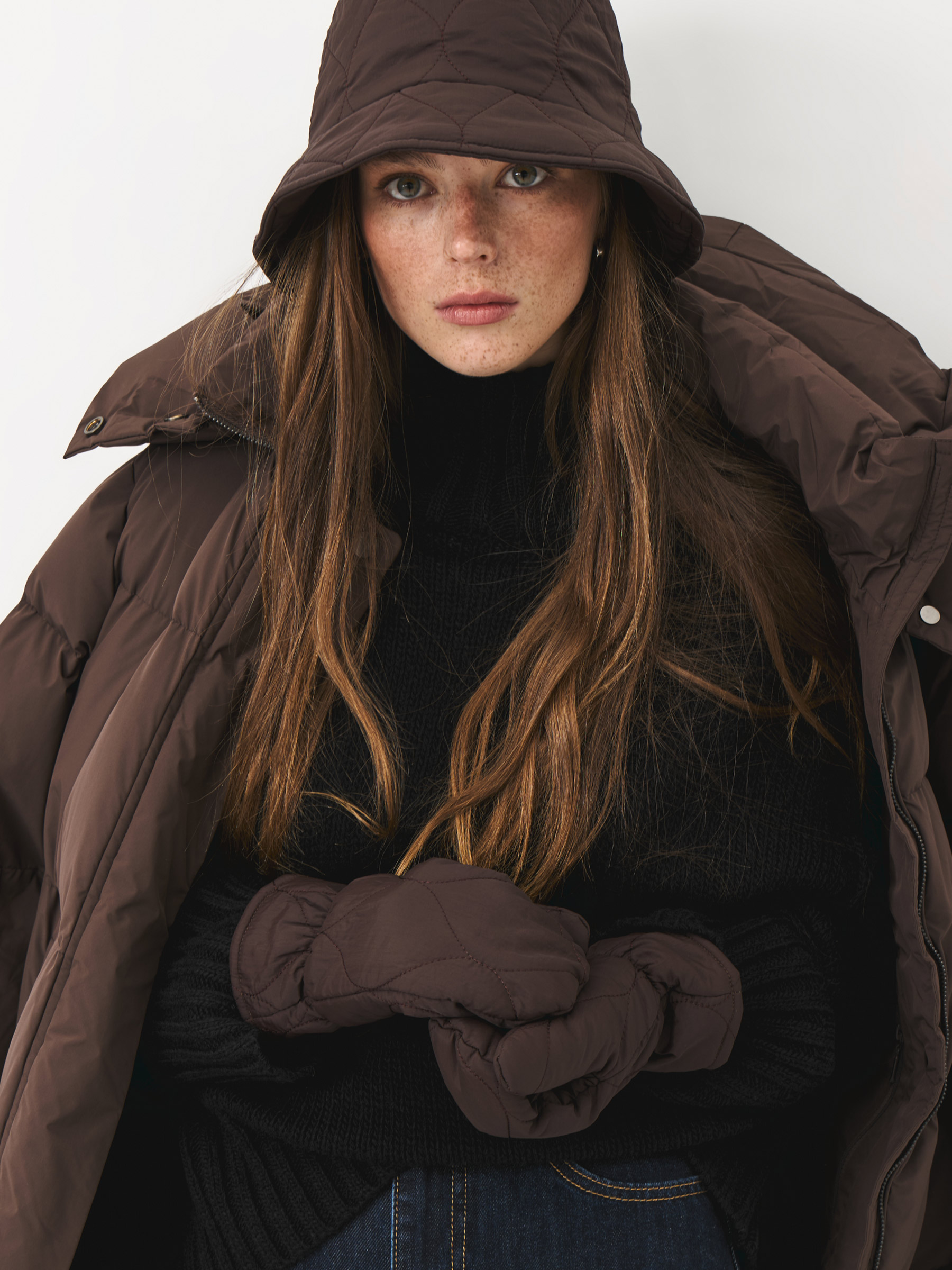 Варежки женские, Stitch warm, image-6