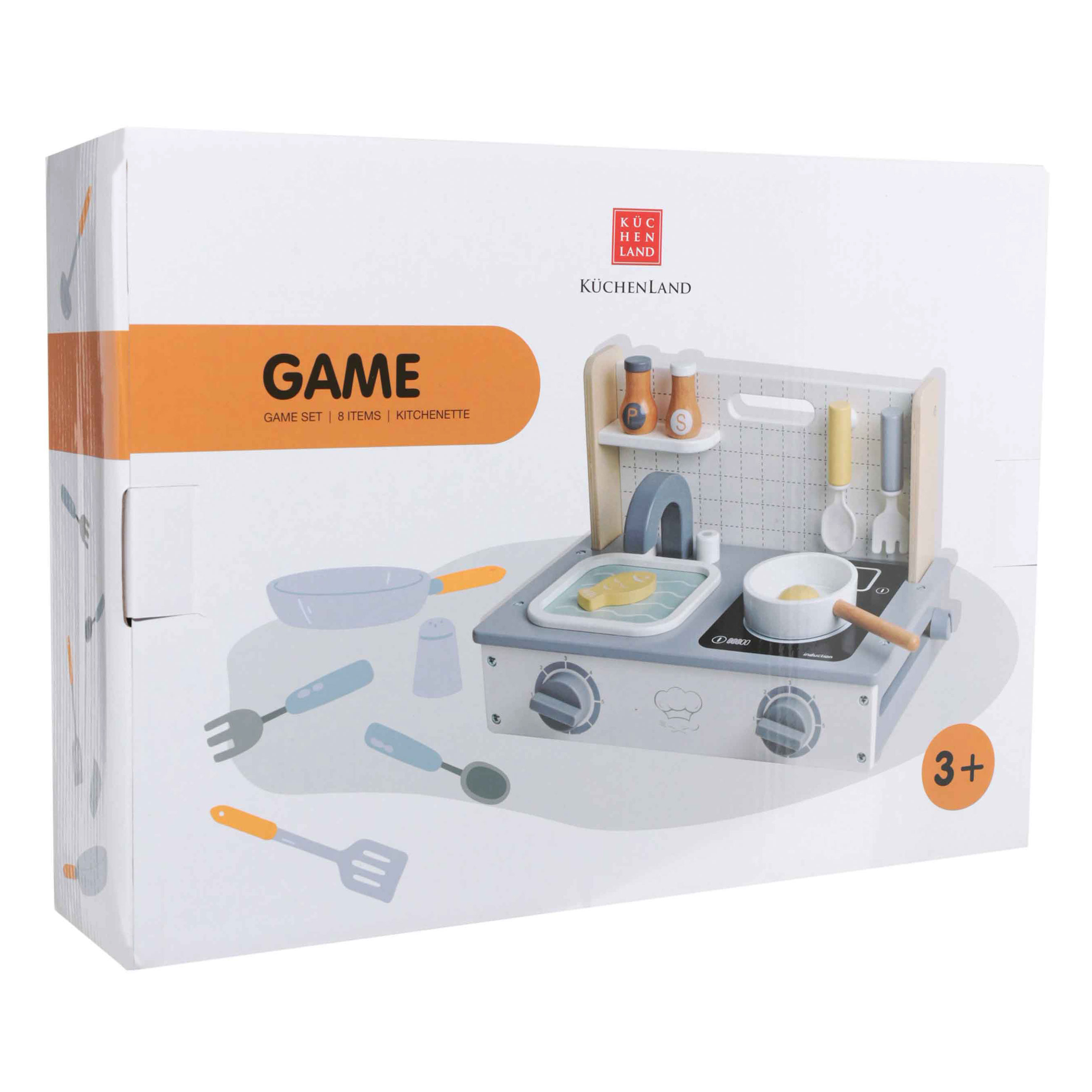 Набор игровой, детский, 8 пр, МДФ, Мини-кухня, Game изображение № 9