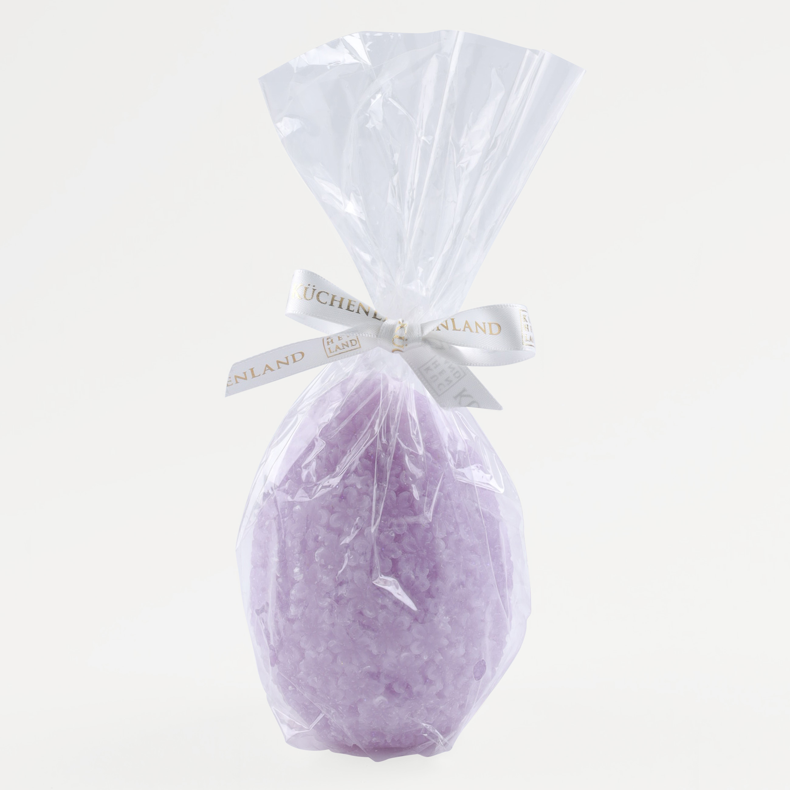 Свеча, 10 см, фиолетовая, Яйцо, Easter изображение № 3