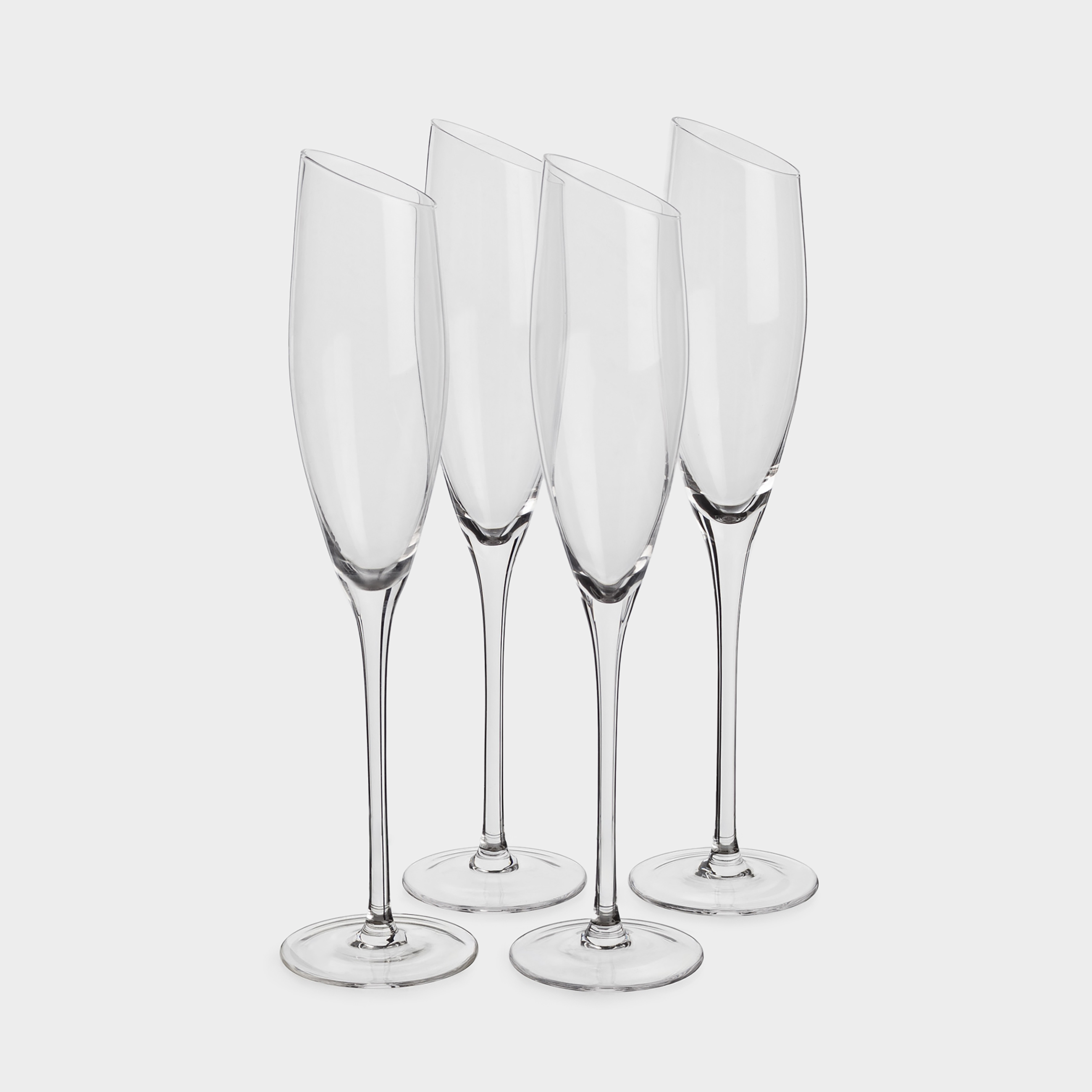 Kuchenland Бокал для шампанского 180 мл 4 шт кристальное стекло Charm L 3690₽