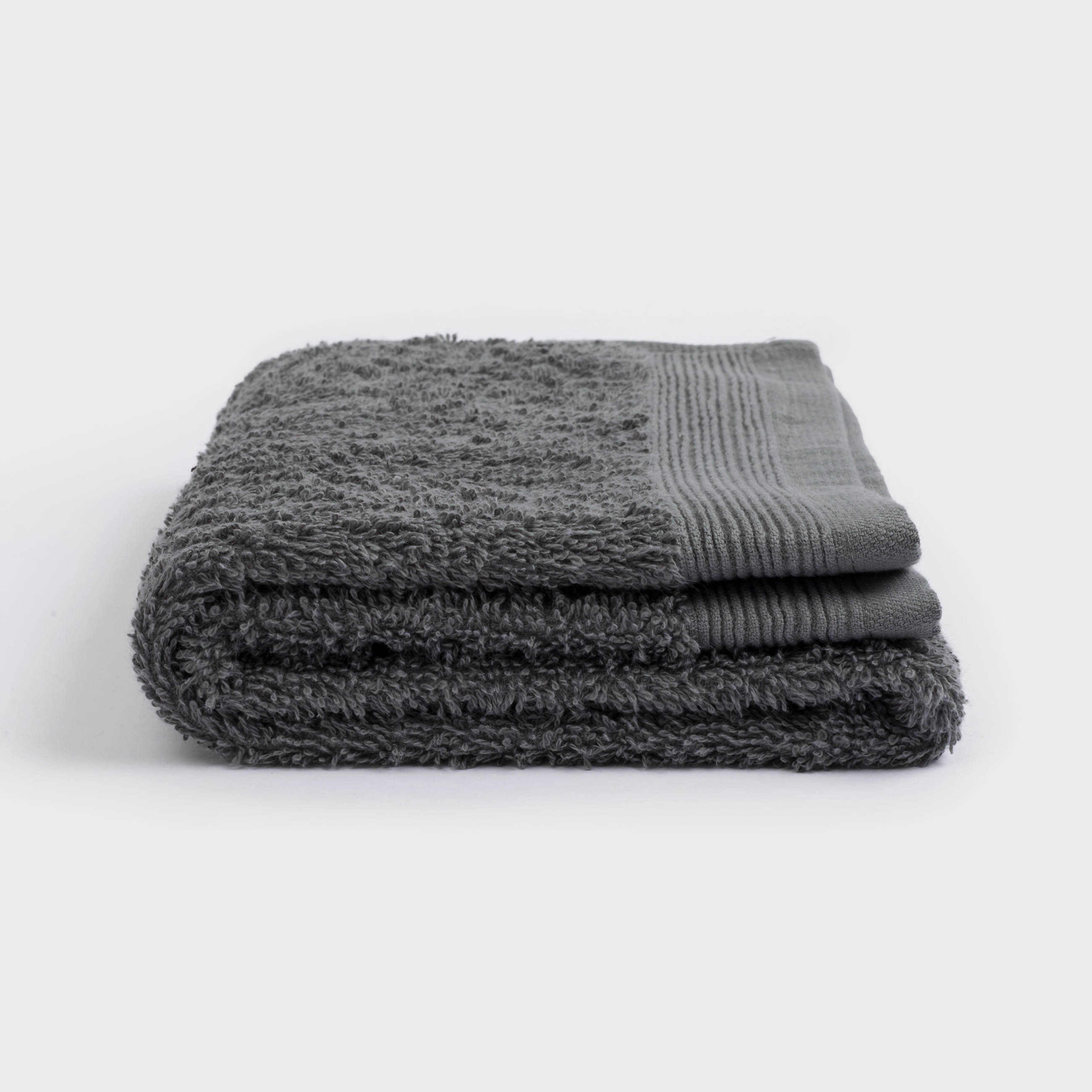 Полотенце, 40х60 см, хлопок, серое, Vari cotton, image-7