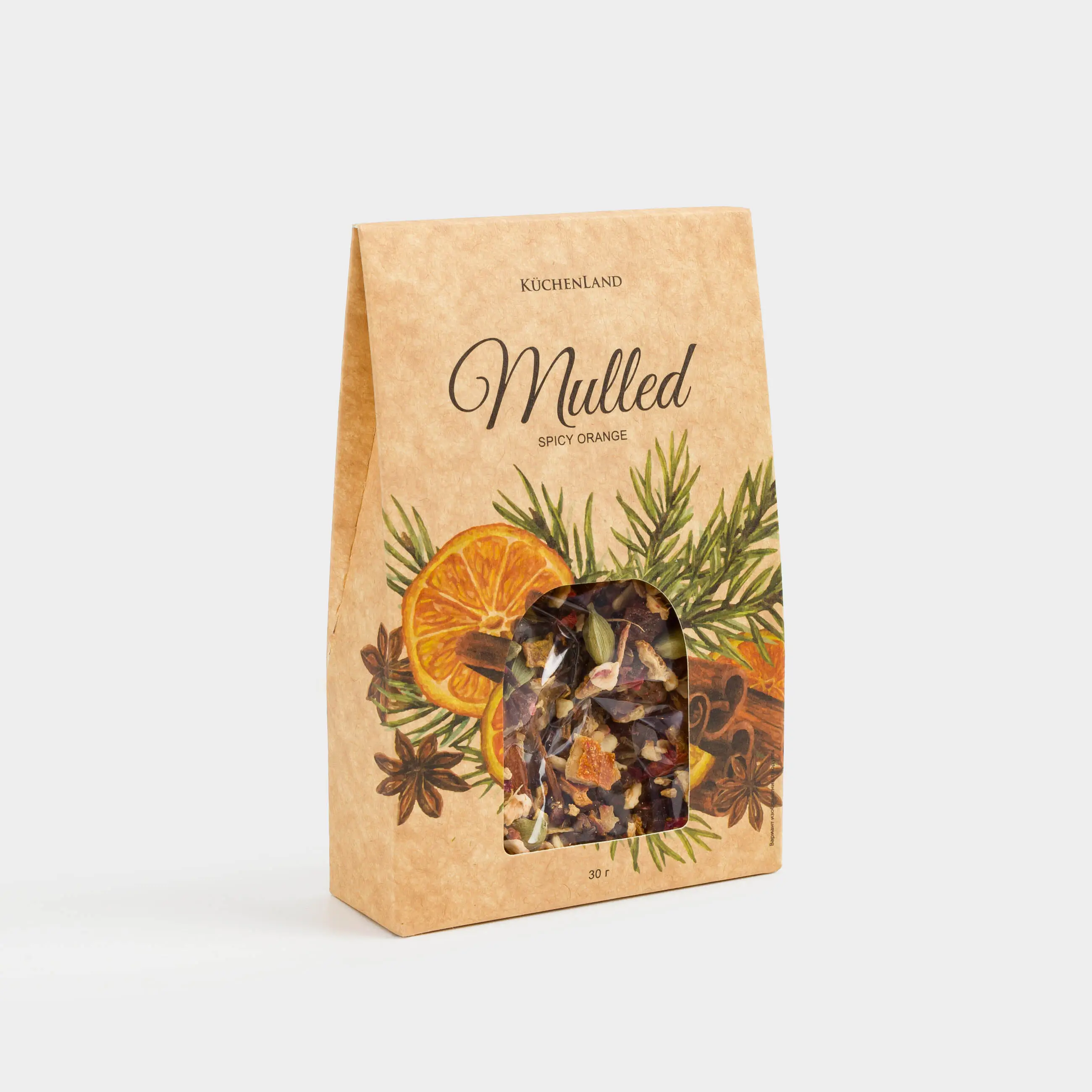 Смесь для глинтвейна, 30 г, Пряный апельсин, Mulled, image-0
