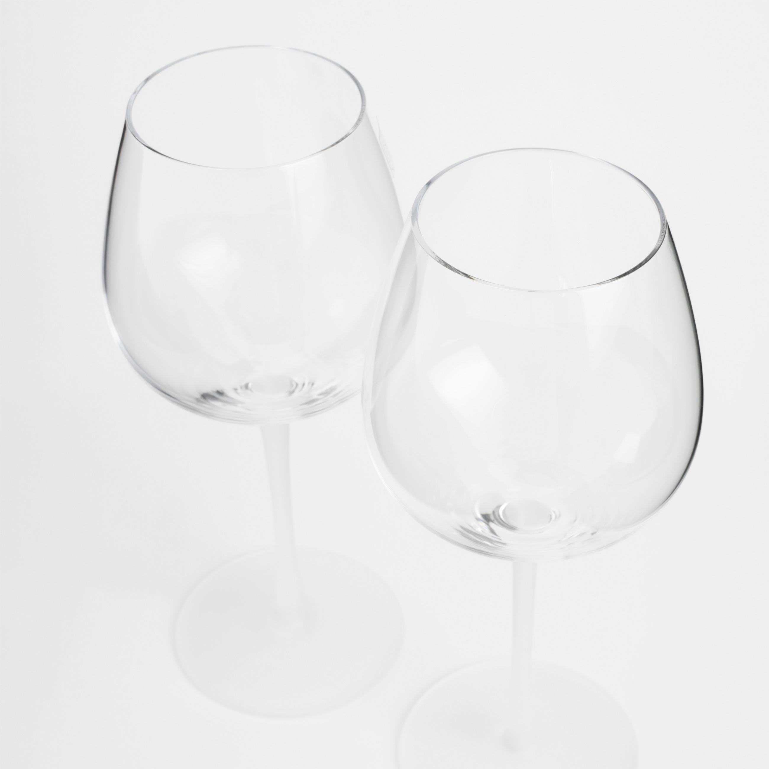Бокал для вина, 600 мл, 2 шт, стекло, матовая ножка, Matinis изображение № 4