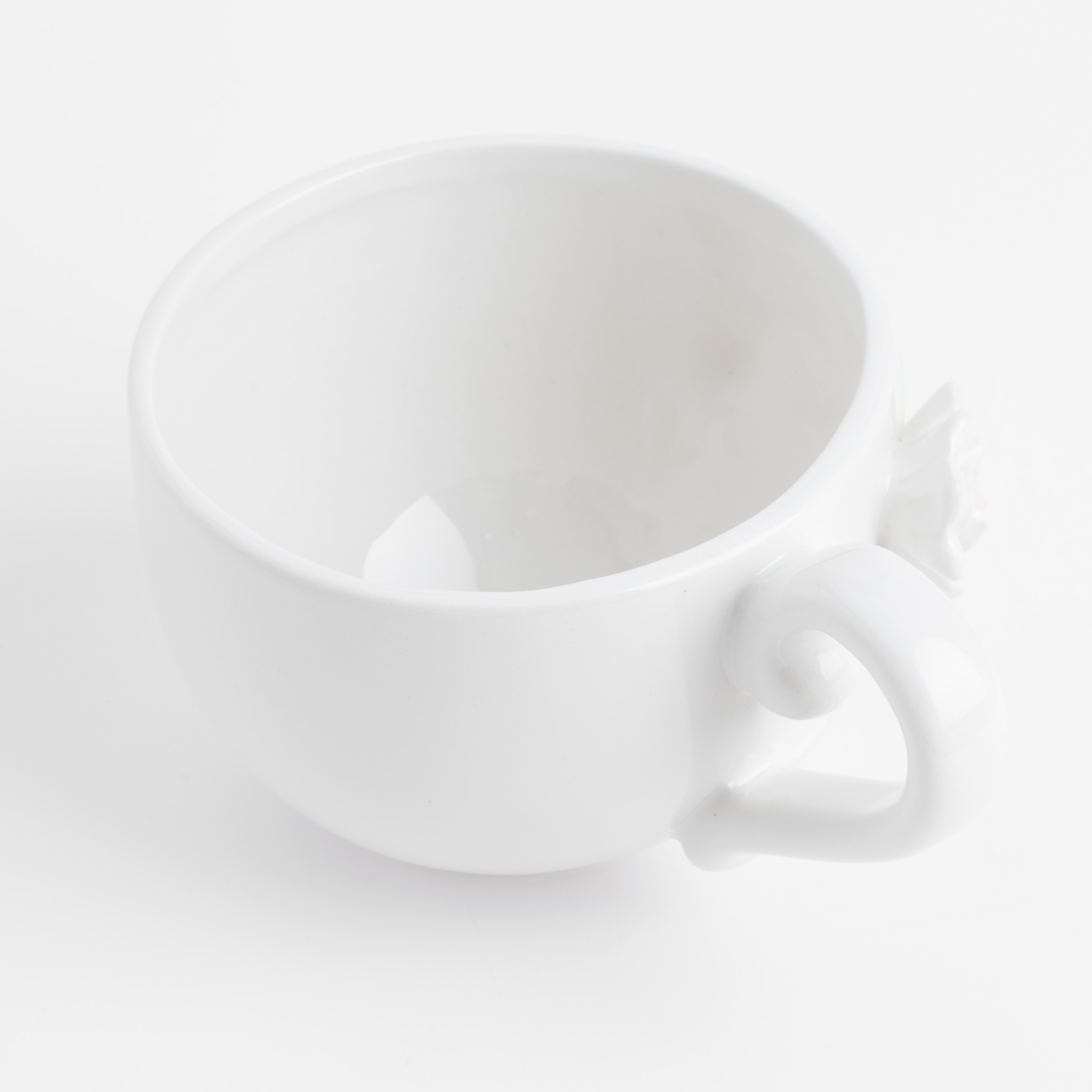 Пара чайная для завтрака, 1 перс, 2 пр, 420 мл, керамика, молочная, Цветы магнолии, Magnolia изображение № 6