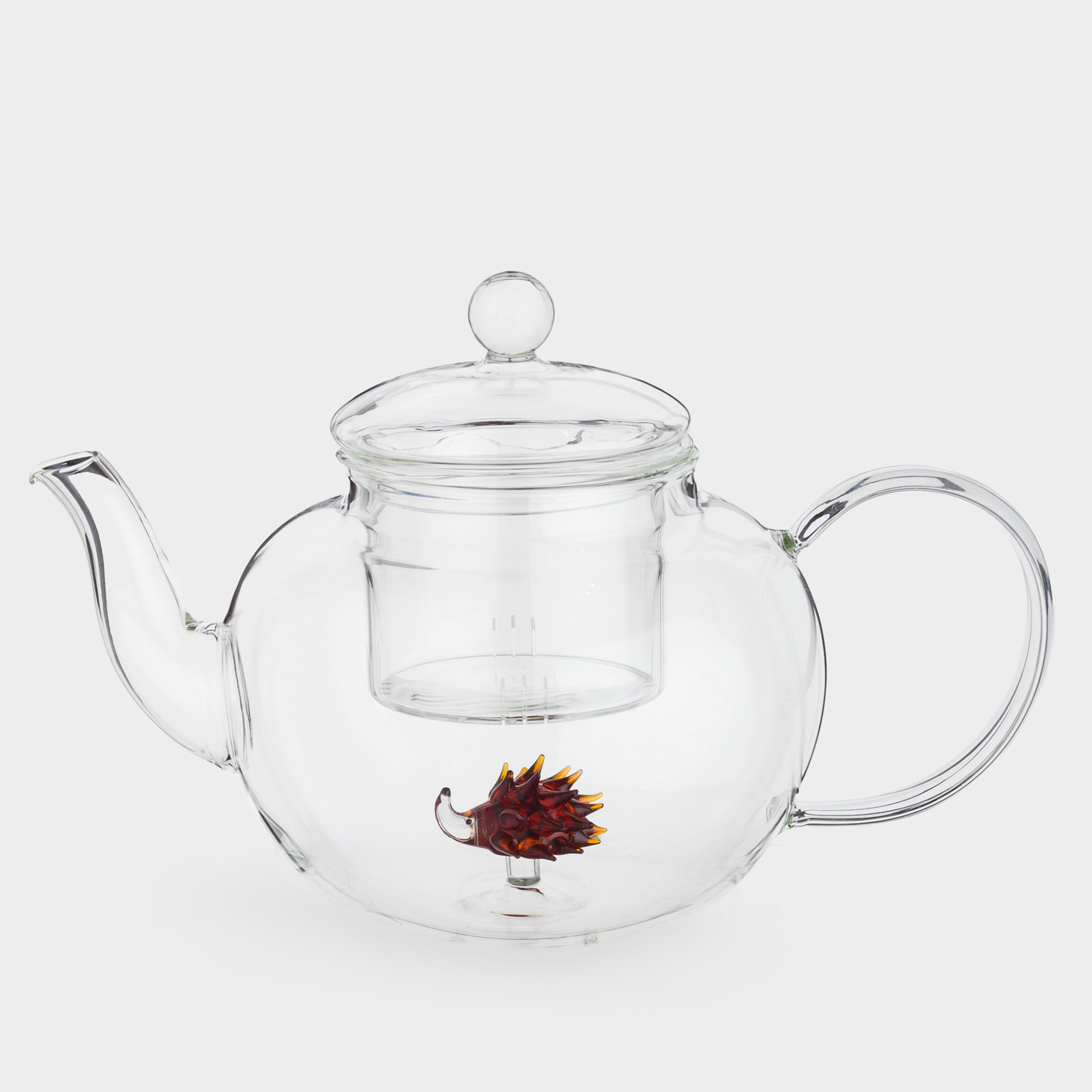 Чайник заварочный 1 л стекло Б Янтарный ежик Shape 2690₽
