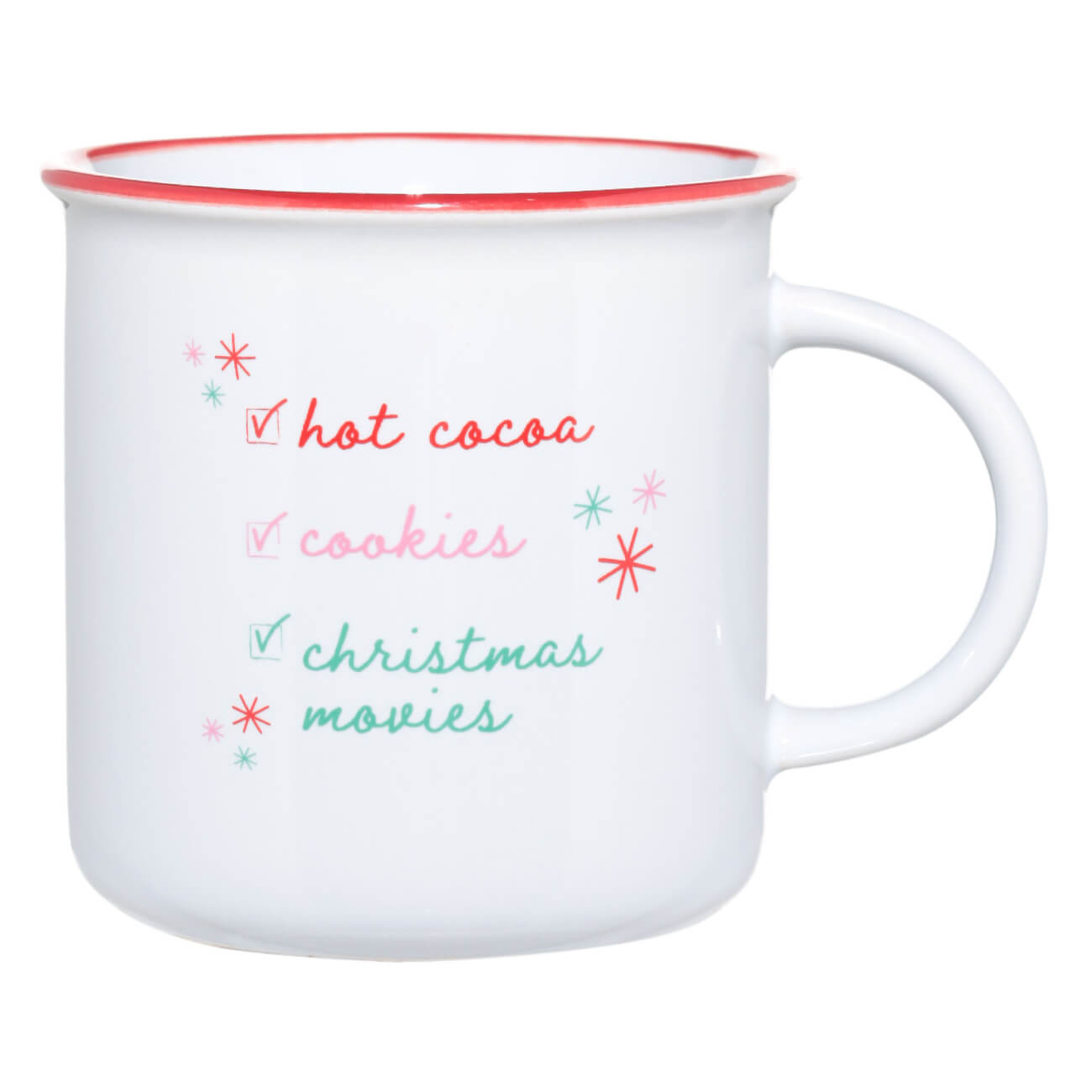 

Кружка, 400 мл, керамика, белая, Christmas wish list, Mug title