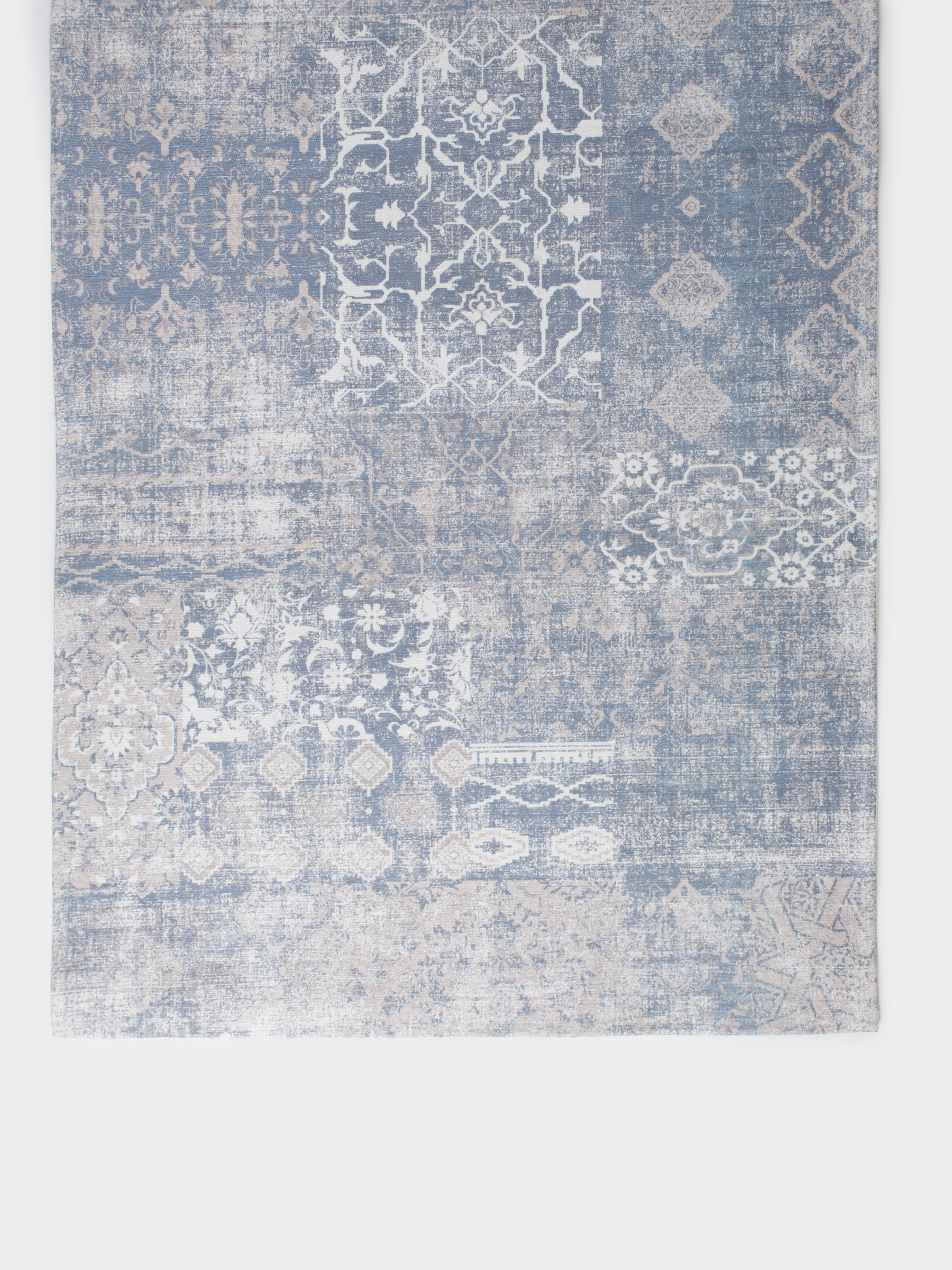 Коврик, 80х200 см, шенилл/хлопок, бежевый, Узоры, Traces, image-2