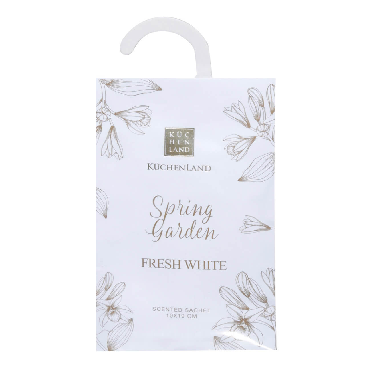 Саше ароматическое, 10х19 см, Spring Garden, Fresh white send nail spring 54 для frosp cn 65