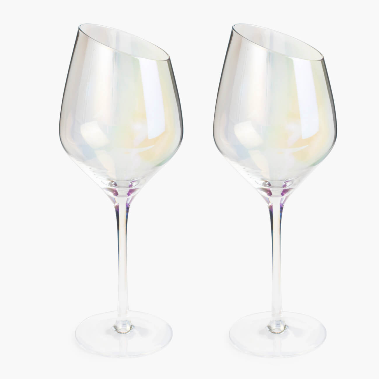 Бокал для белого вина, 460 мл, 4 шт, стекло, перламутр, Charm L polar magnifico бокалы для белого вина 6 шт