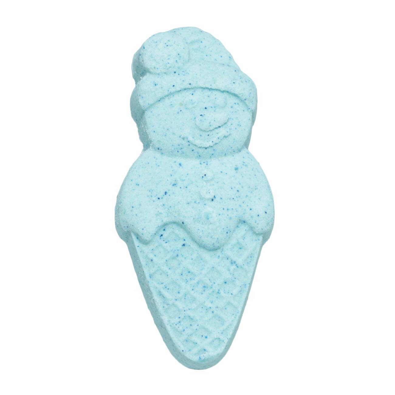 

Бомбочка для ванны, 100 гр, голубая, мандарин, Снеговик, Snowman