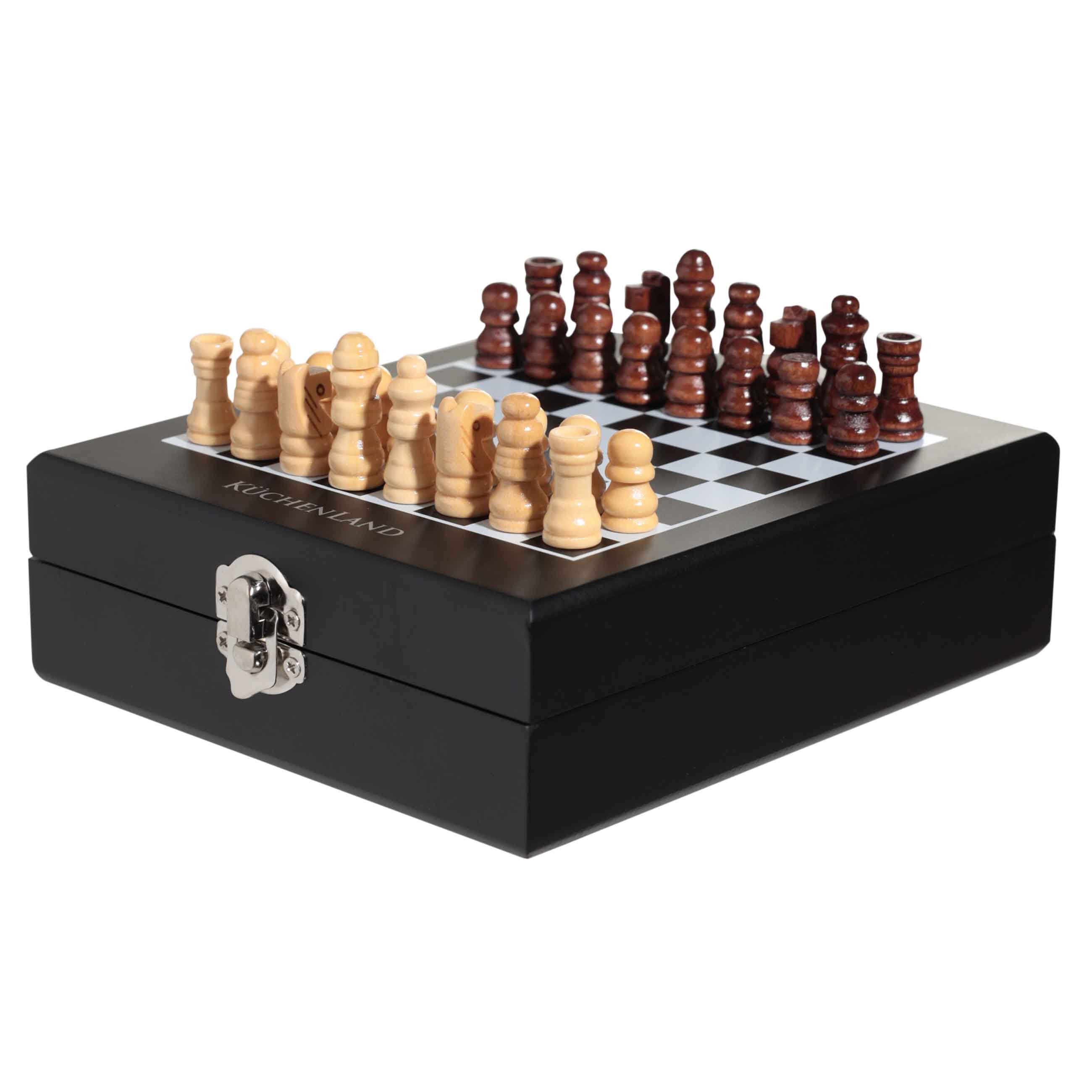 Набор сомелье, 4 пр, в коробке, сталь/пластик/дерево, черный, Шахматы, Bar изображение № 2