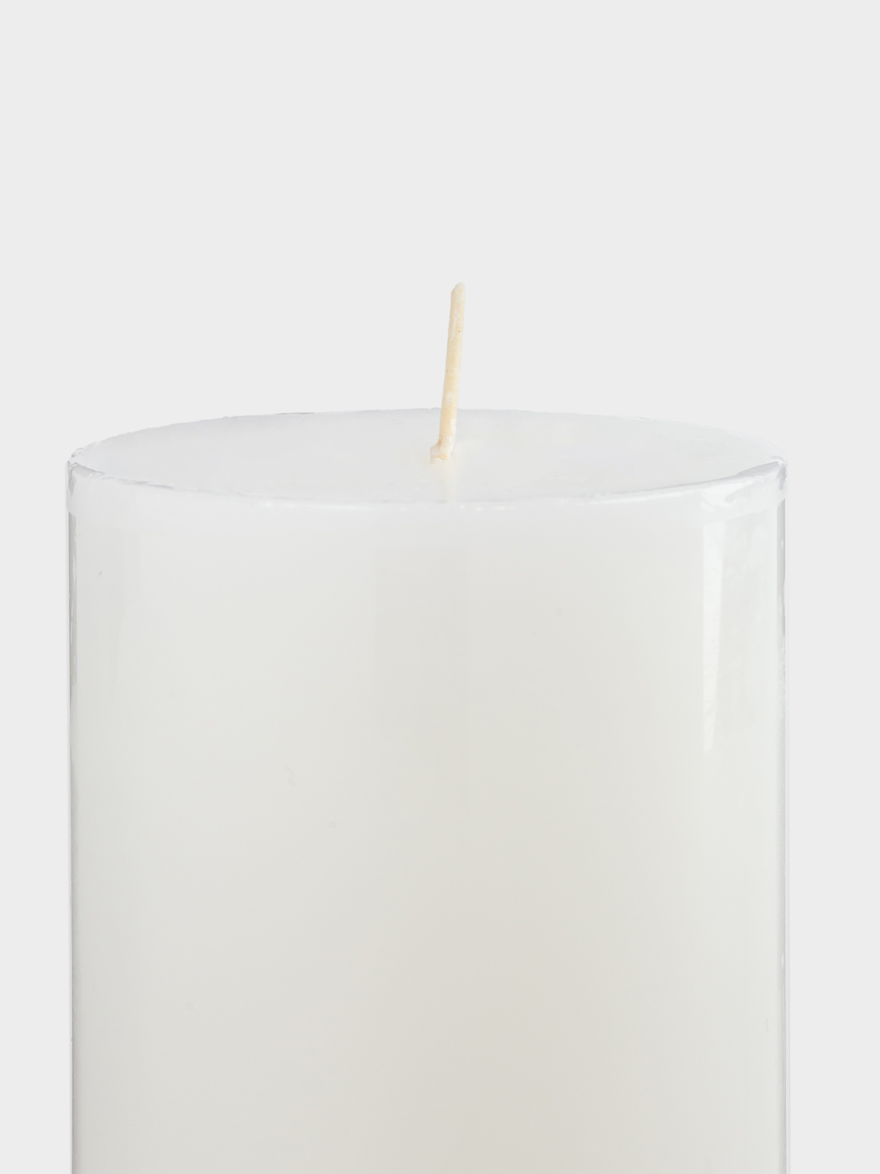 Свеча ароматическая, 10 см, цилиндрическая, белая, Peony Blush, Luxury white, image-3