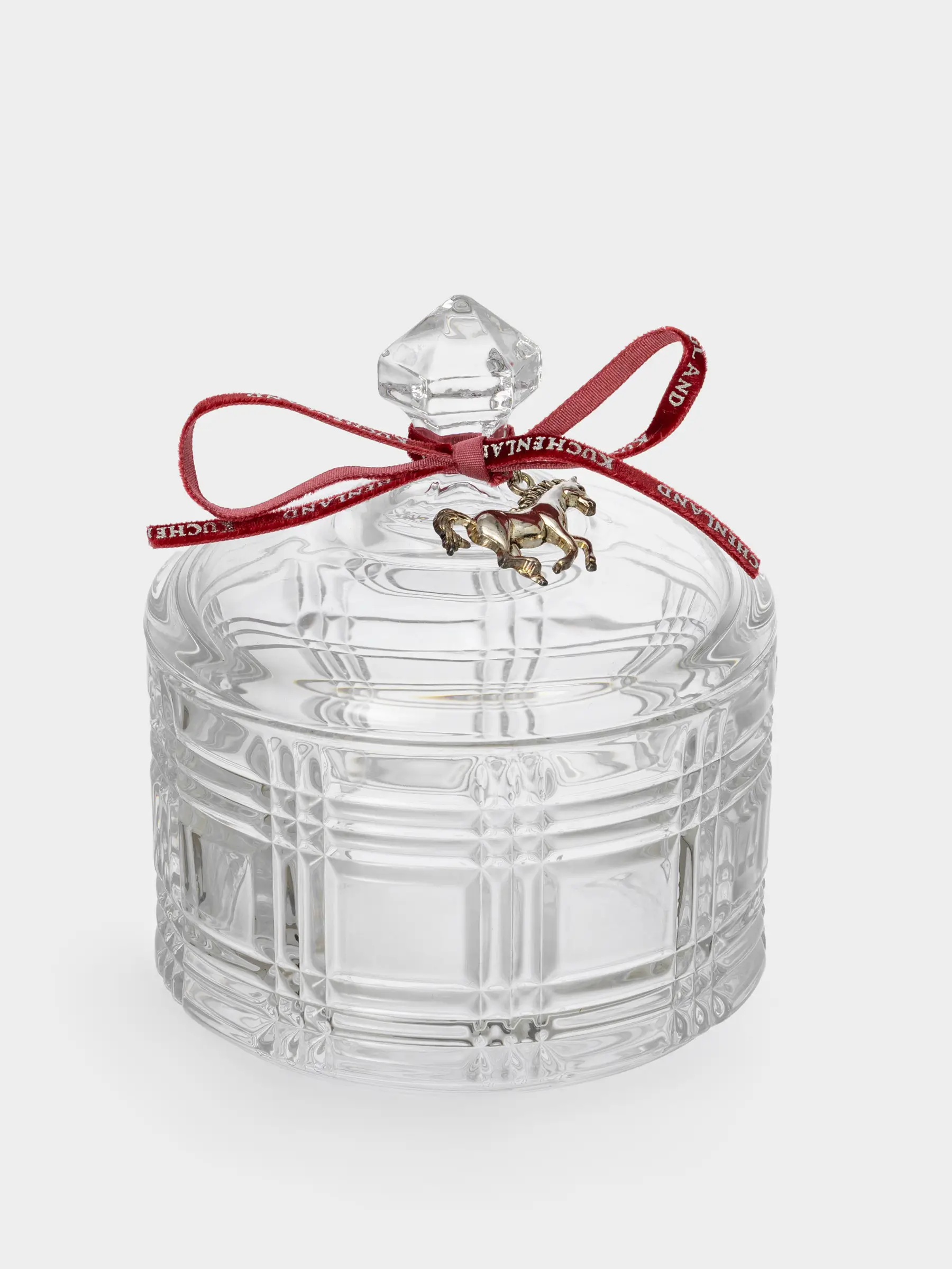 Емкость для хранения, 12х см, 250 мл, с подвеской, стекло Р, Конь, Zero