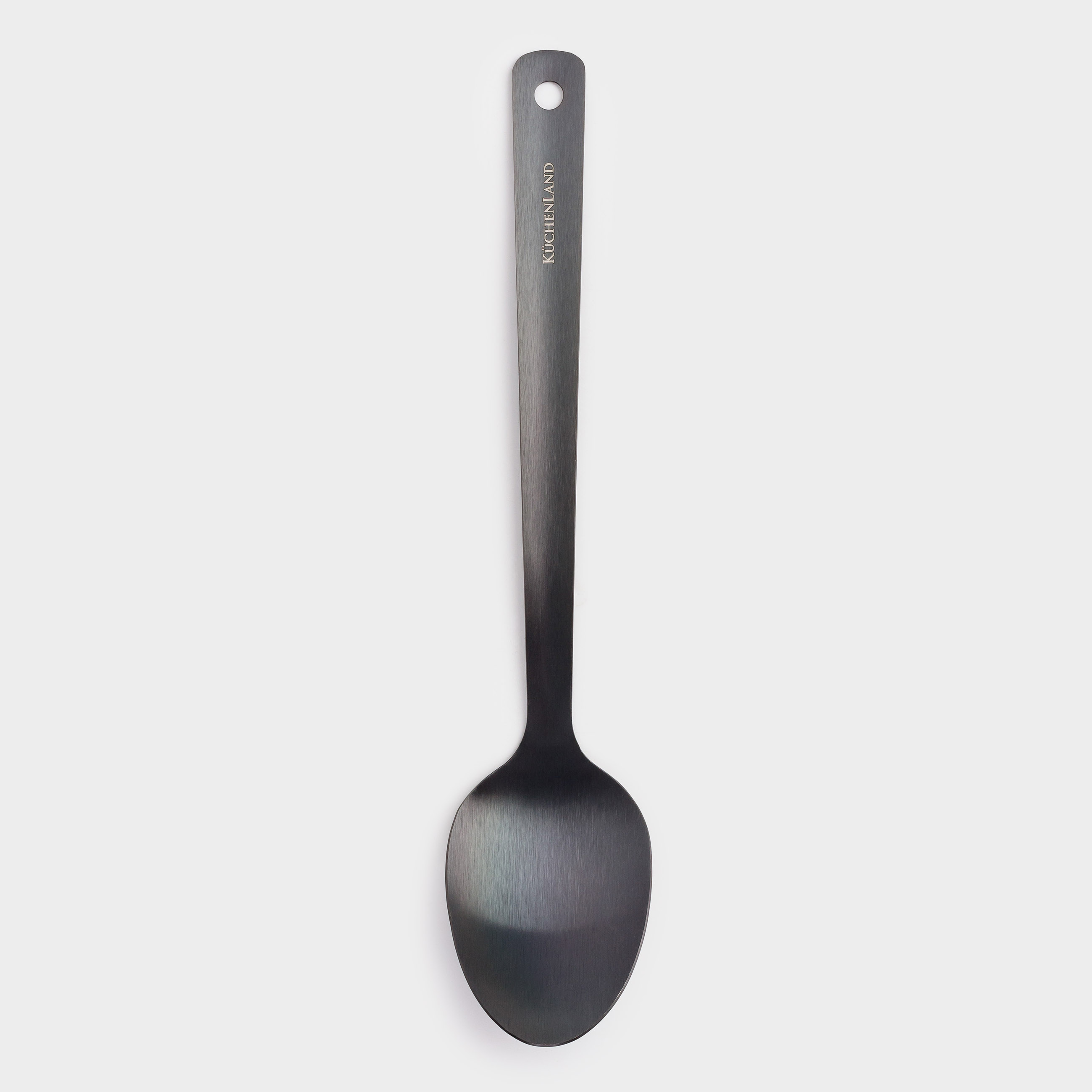 Ложка сервировочная, 34 см, сталь, темно-серая, Titanium, image-0