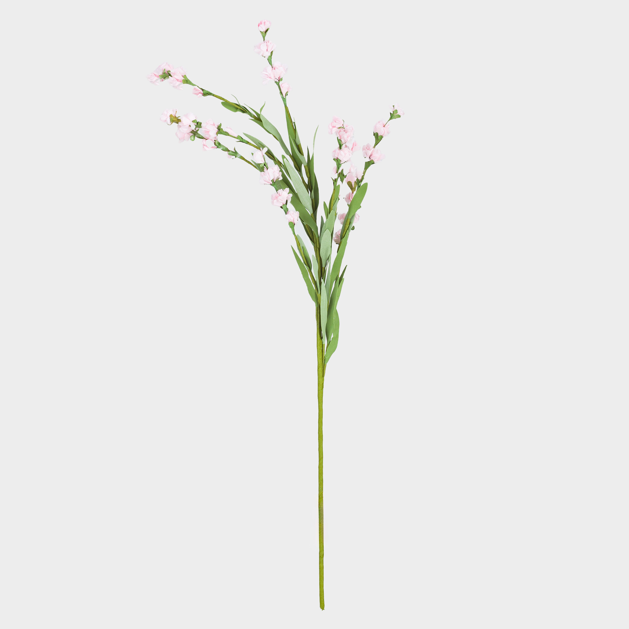 Ветка декоративная, 78 см, бумага/пенопласт, Розовые ландыши, Flower garden