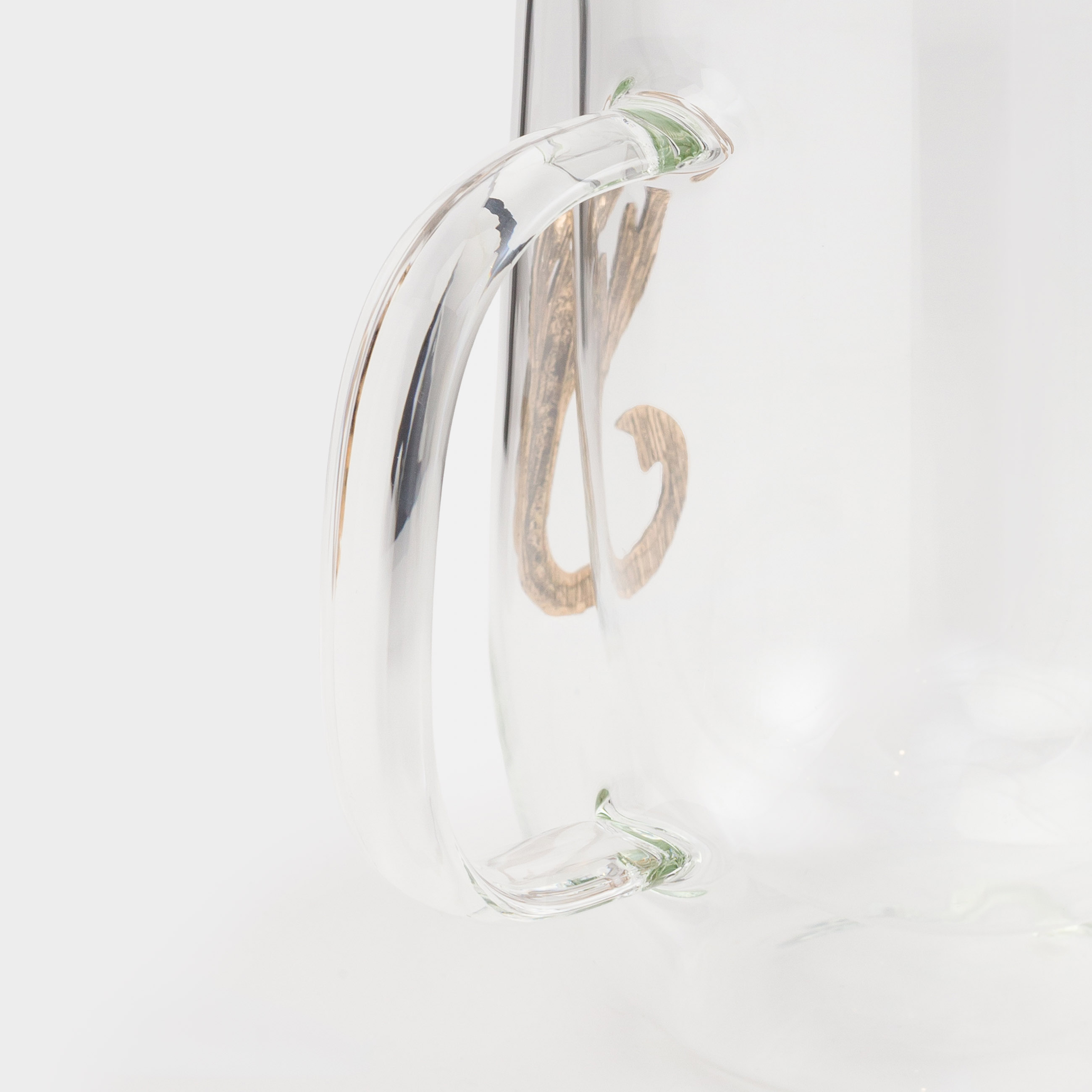 Кружка, 350 мл, стекло Б/металл, золотистая, Скорпион, Air-zodiac, image-2