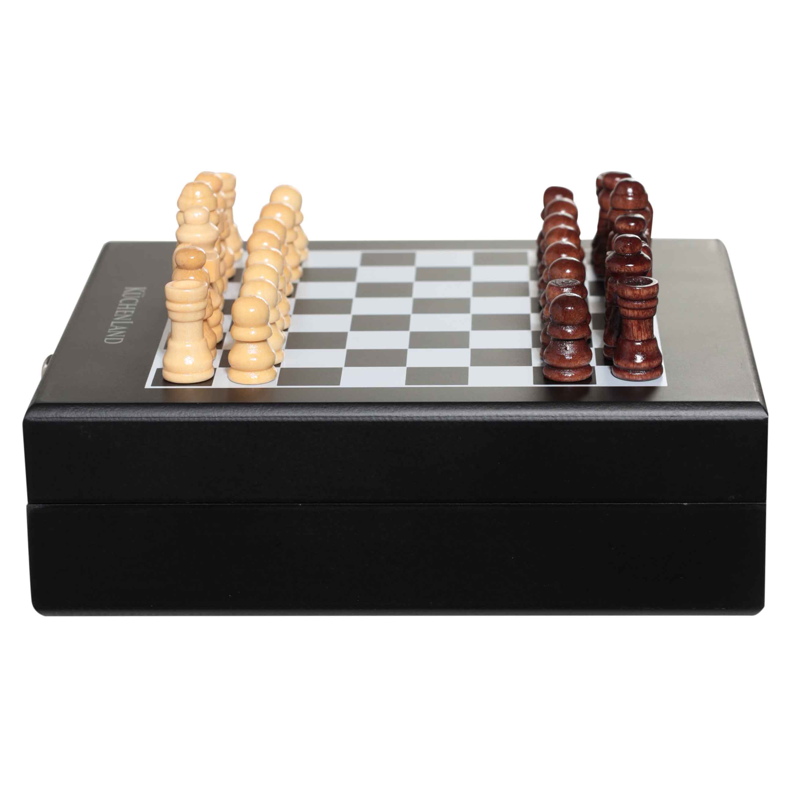 Набор сомелье, 4 пр, в коробке, сталь/пластик/дерево, черный, Шахматы, Bar изображение № 3