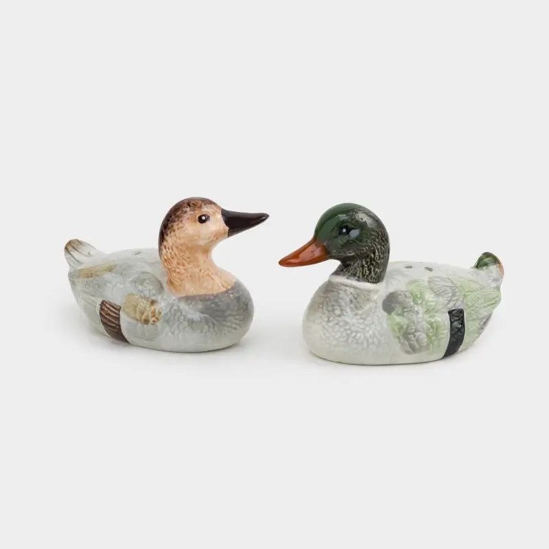 Набор для соли и перца, 10 см, керамика, Утята, Duck ,image-0