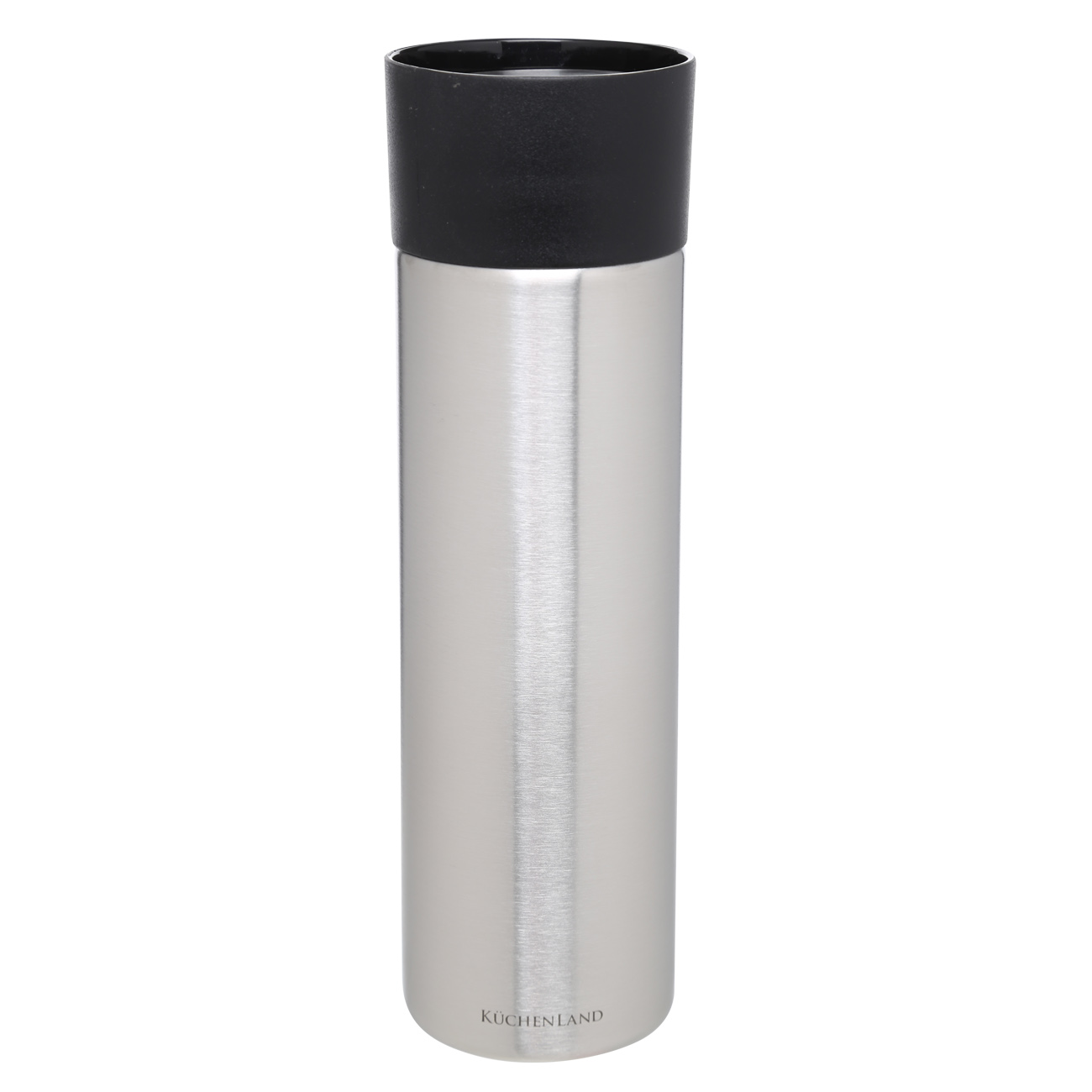 Термокружка, 500 мл, сталь/пластик, серебристая, Touch mug