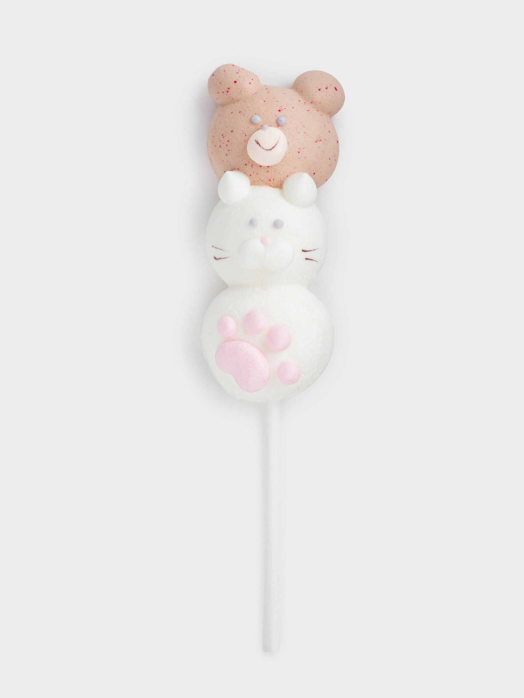 Маршмеллоу, 17 гр, на палочке, микс, Ваниль, Веселые зверюшки, Sweet life, image-0