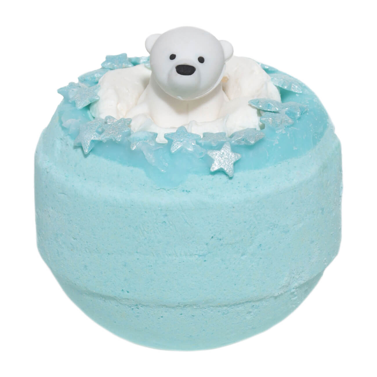 

Бомбочка для ванны, 130 гр, с игрушкой, Зефир сливочный, Мишка, Bear