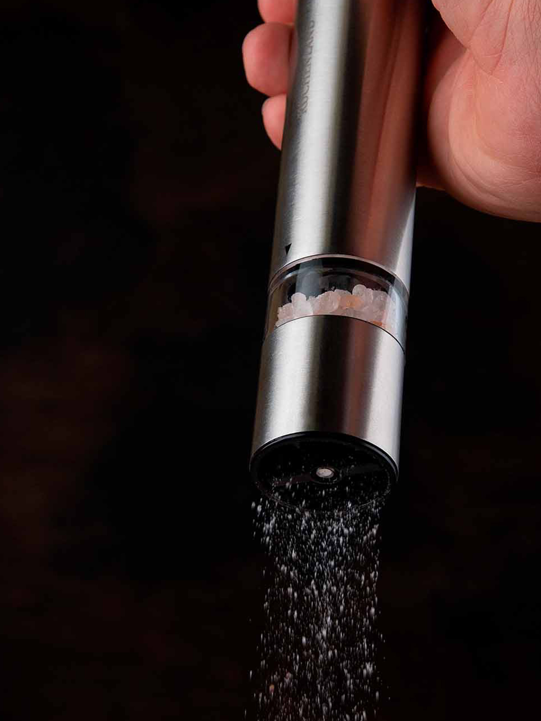 Мельница для специй, 19 см, электрическая, сталь, Classic, image-7