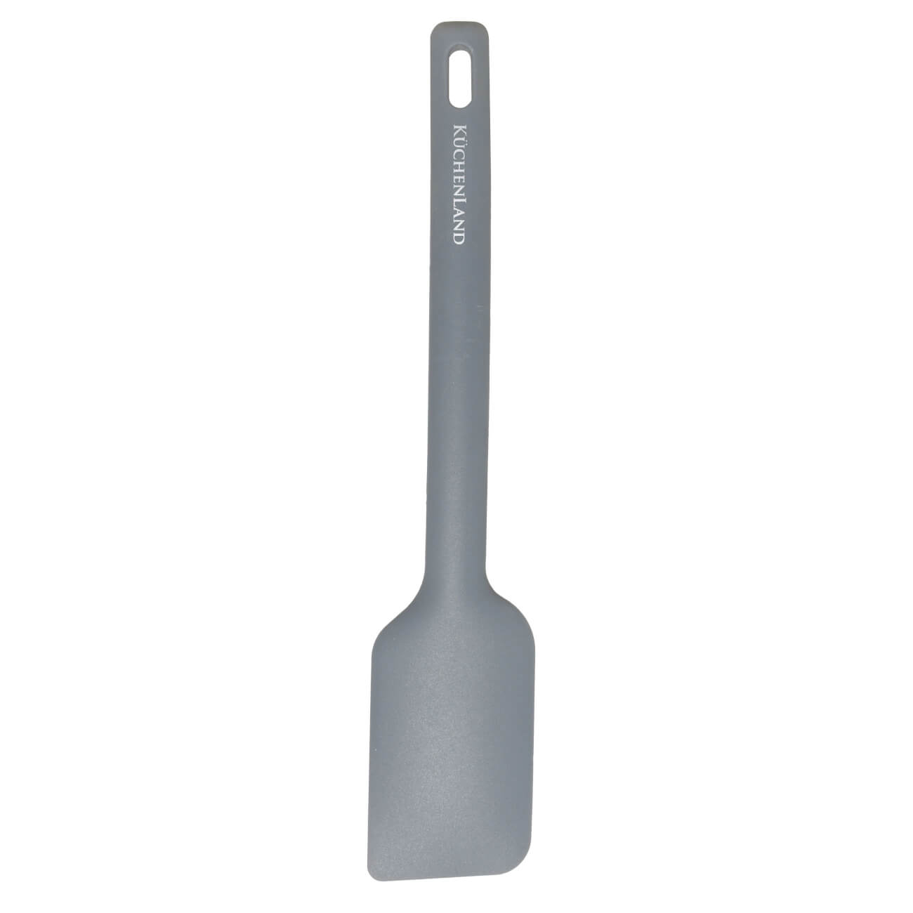 Лопатка-шпатель, 28 см, силикон, серая, Grey steel
