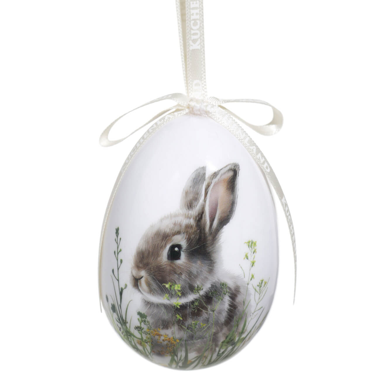 Подвеска, пасхальное яйцо, 8 см, пенопласт, Кролик в саду, Easter подвеска пасхальное яйцо 6 см пенопласт кролик в венке easter