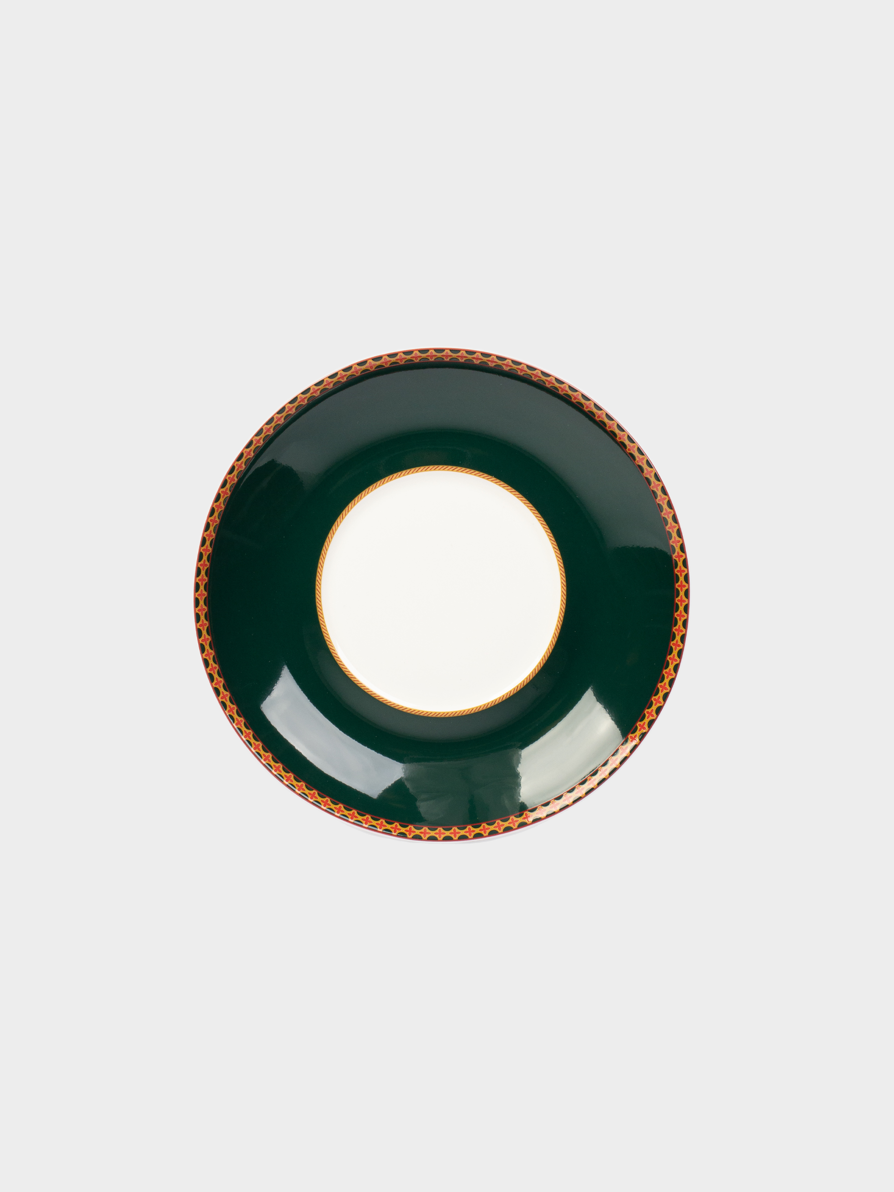 Пара чайная, 1 перс, 2 пр, 250 мл, фарфор F, зеленая, Кони, Blue wind, image-5