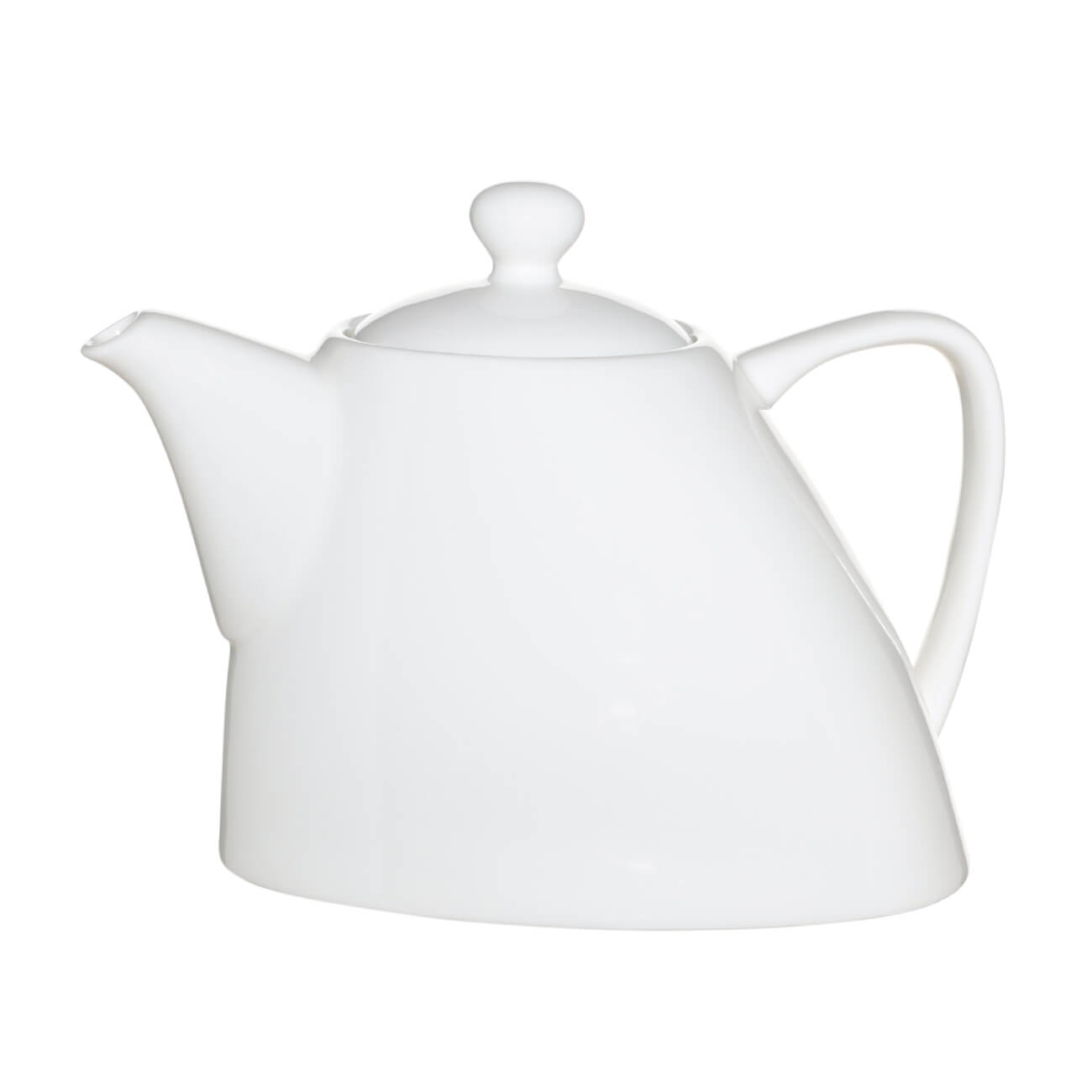 Чайник заварочный, 1,1 л, фарфор P, белый, Synergy изображение № 1