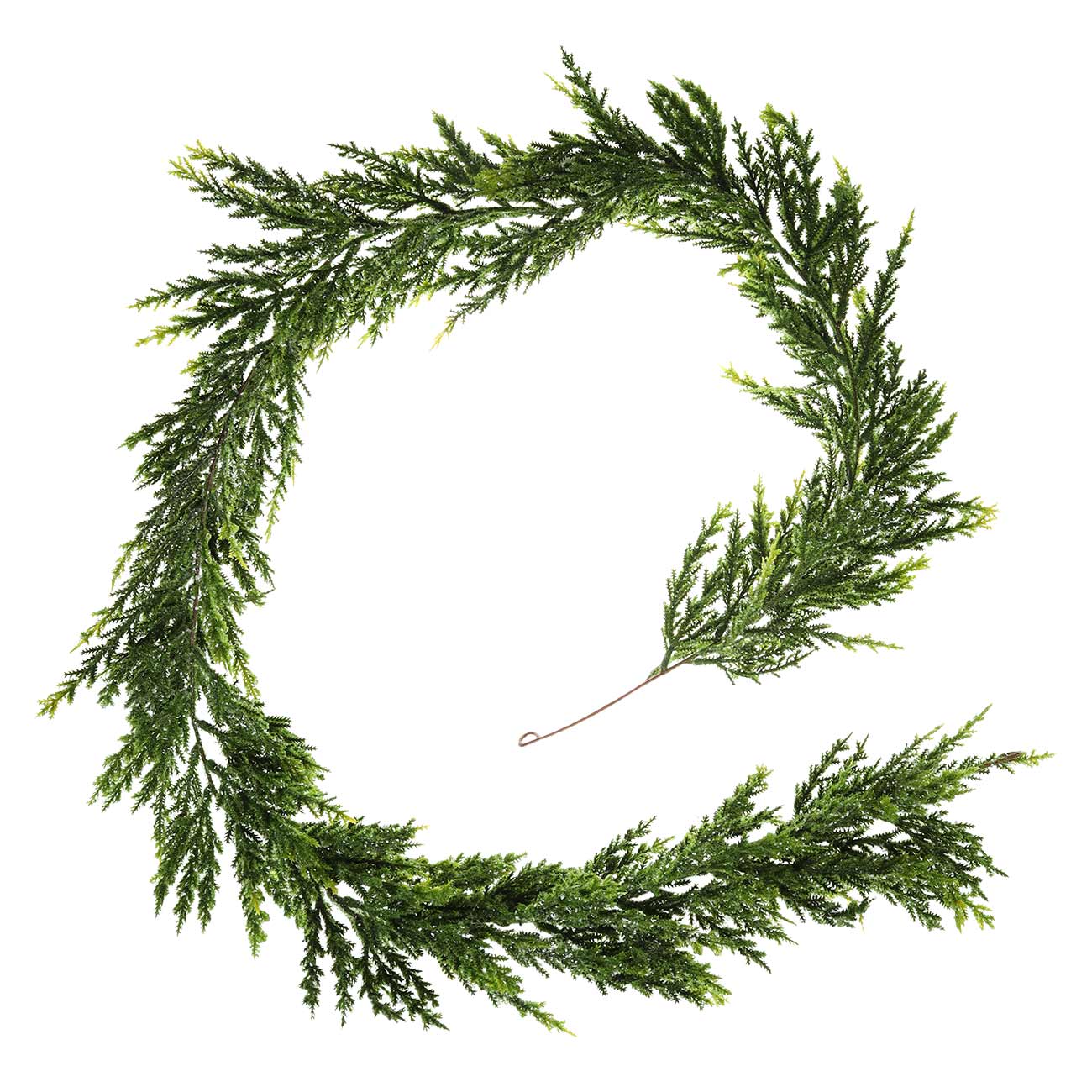 

Ветка-гирлянда, 1,5 м, пластик, Заснеженная коника с блестками, Light decor