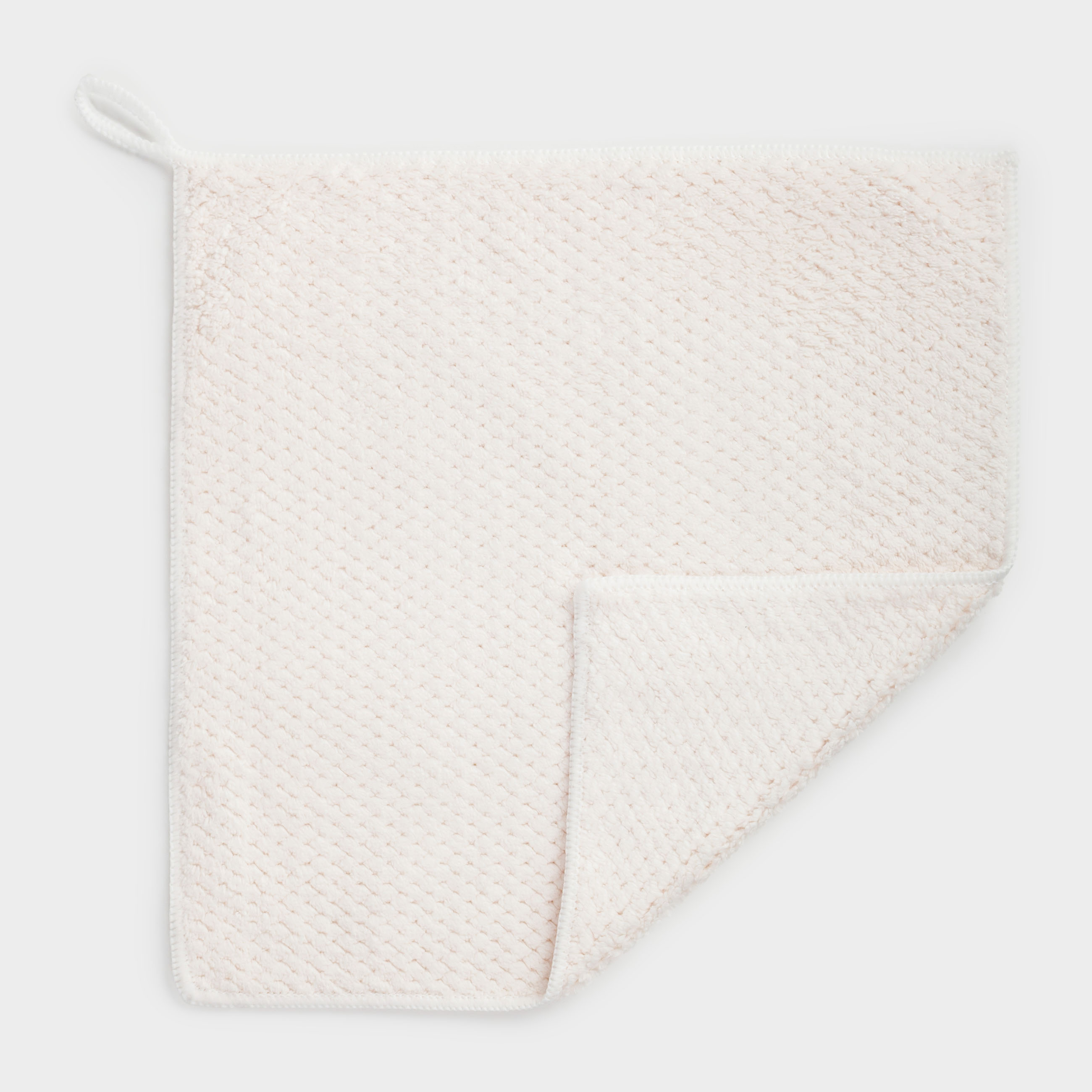 Полотенце, 30х30 см, 2 шт, флис, молочное, Ratine, image-2