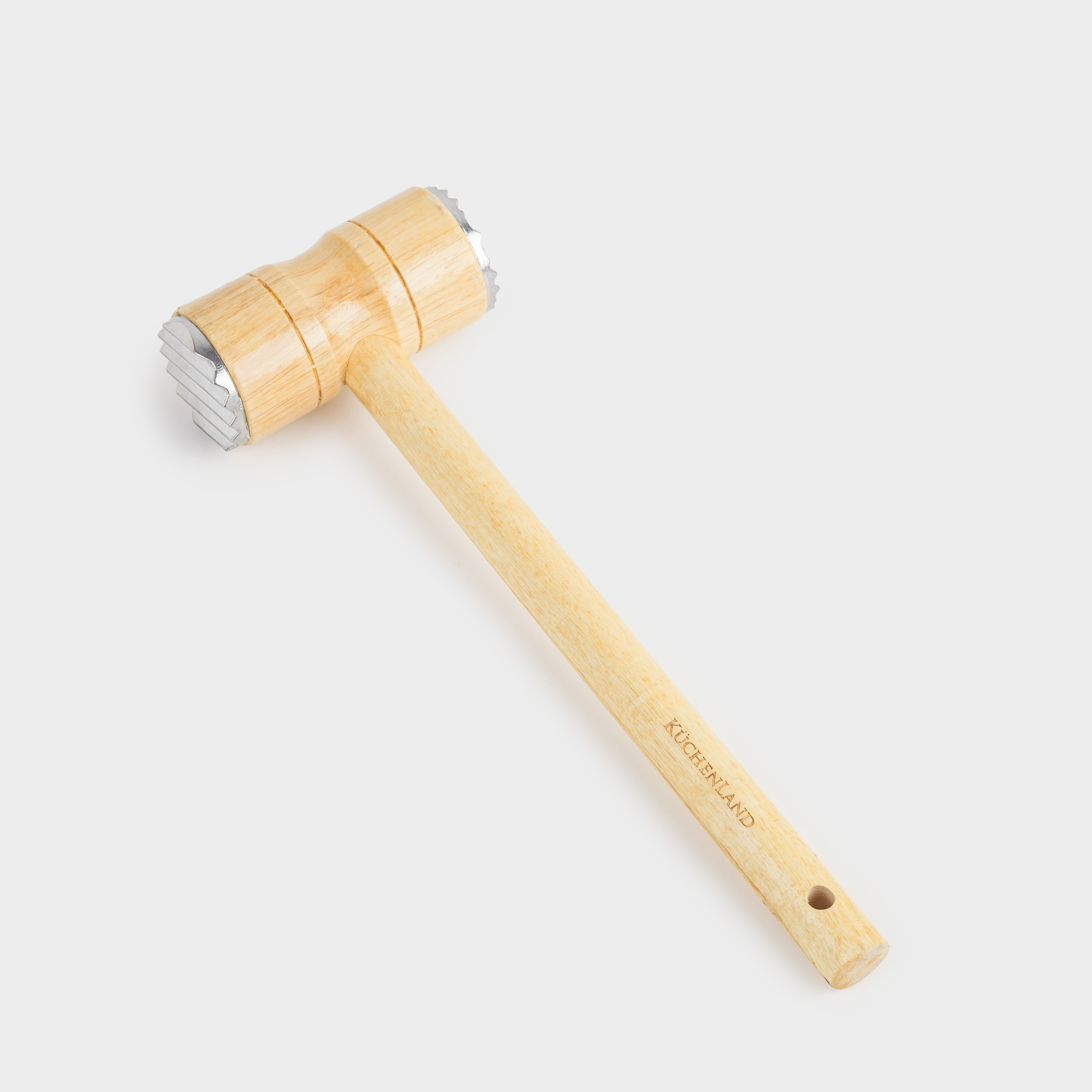 Молоток для отбивания мяса, 29 см, металл/дерево, Wood kitchen, image-2