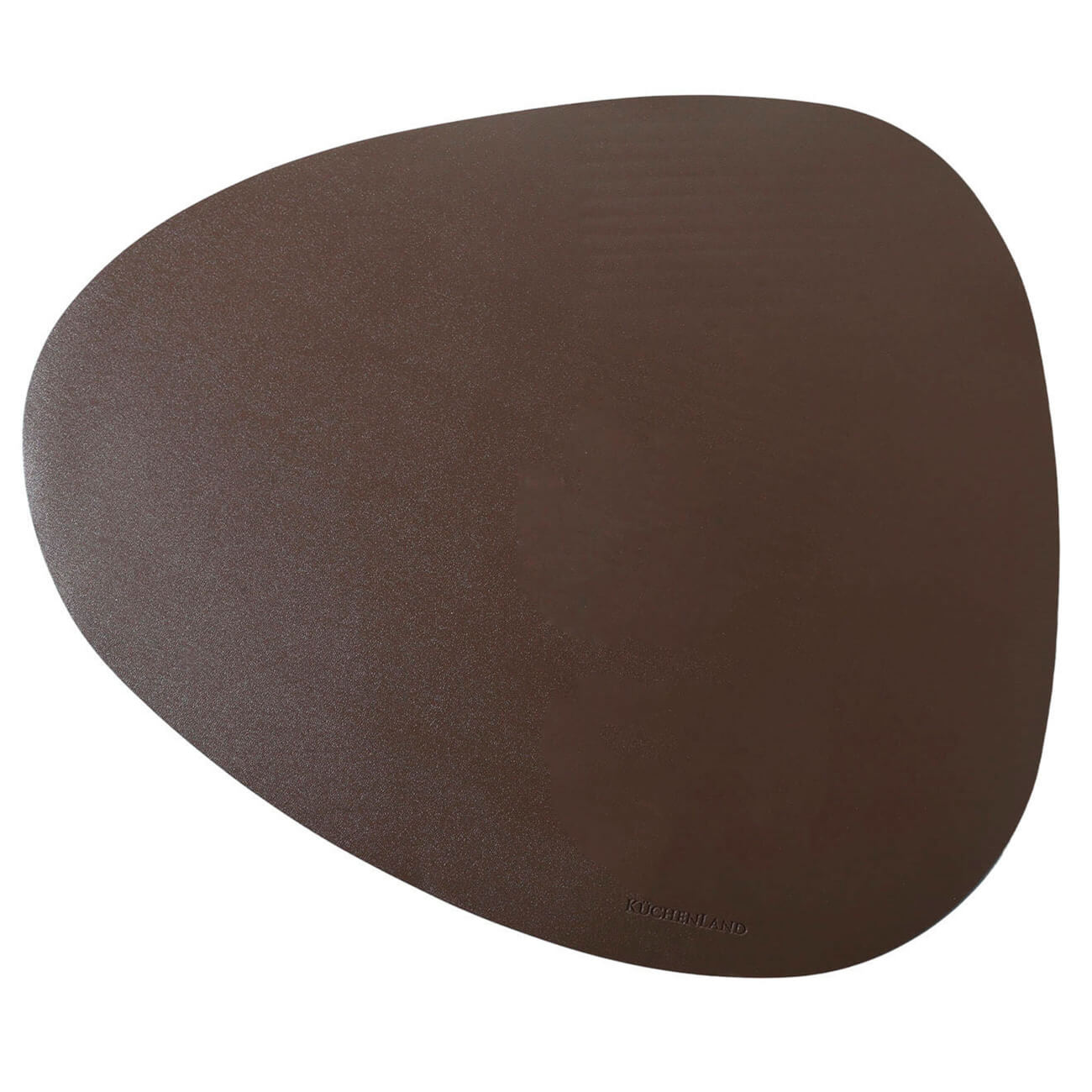 Салфетка под приборы, 37x45 см, ПВХ, фигурная, коричневая, Rock изображение № 1