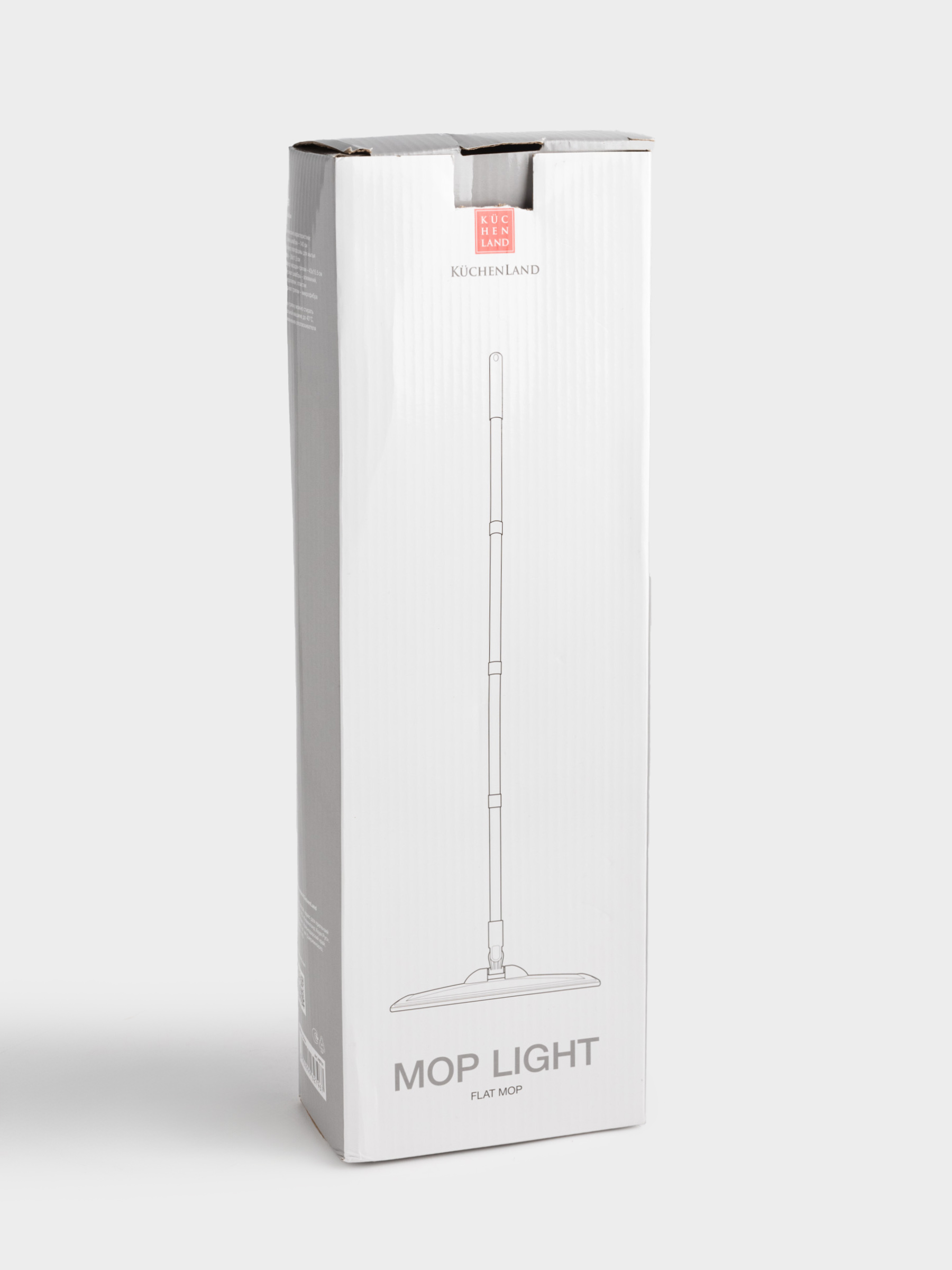 Швабра, трапеция, белая, Mop light