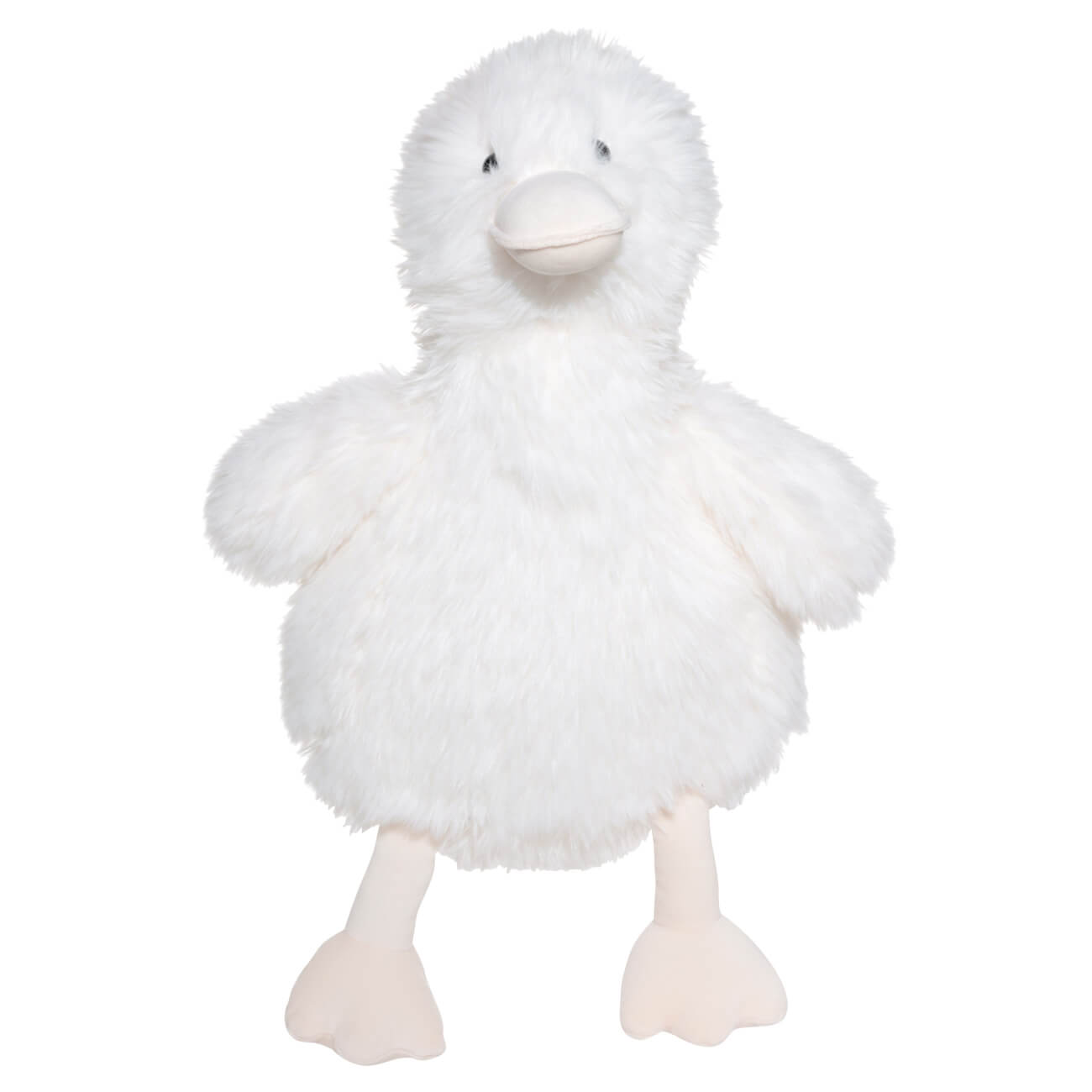 Игрушка, 40 см, мягкая, полиэстер, белая, Гусь, Goose flamingo игрушка для собак овечка мягкая 24см белая