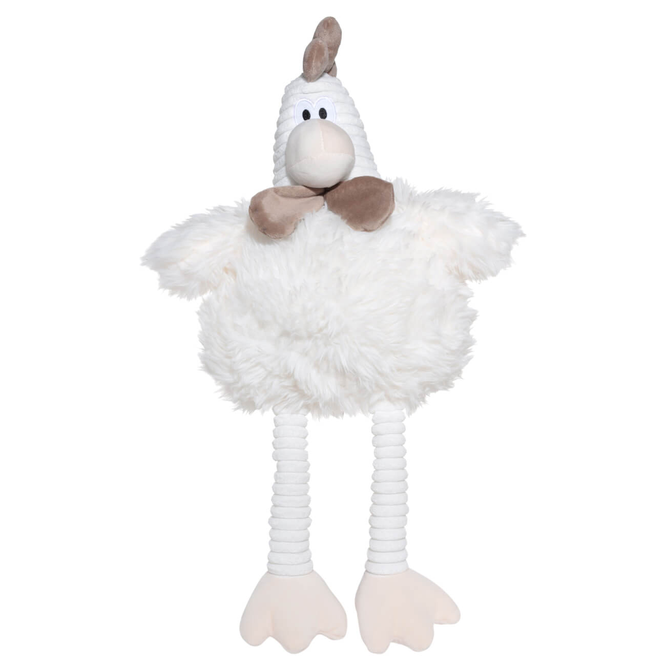 Игрушка, 55 см, мягкая, полиэстер, молочная, Петух, Rooster игрушка 63 см мягкая полиэстер молочная гусь goose