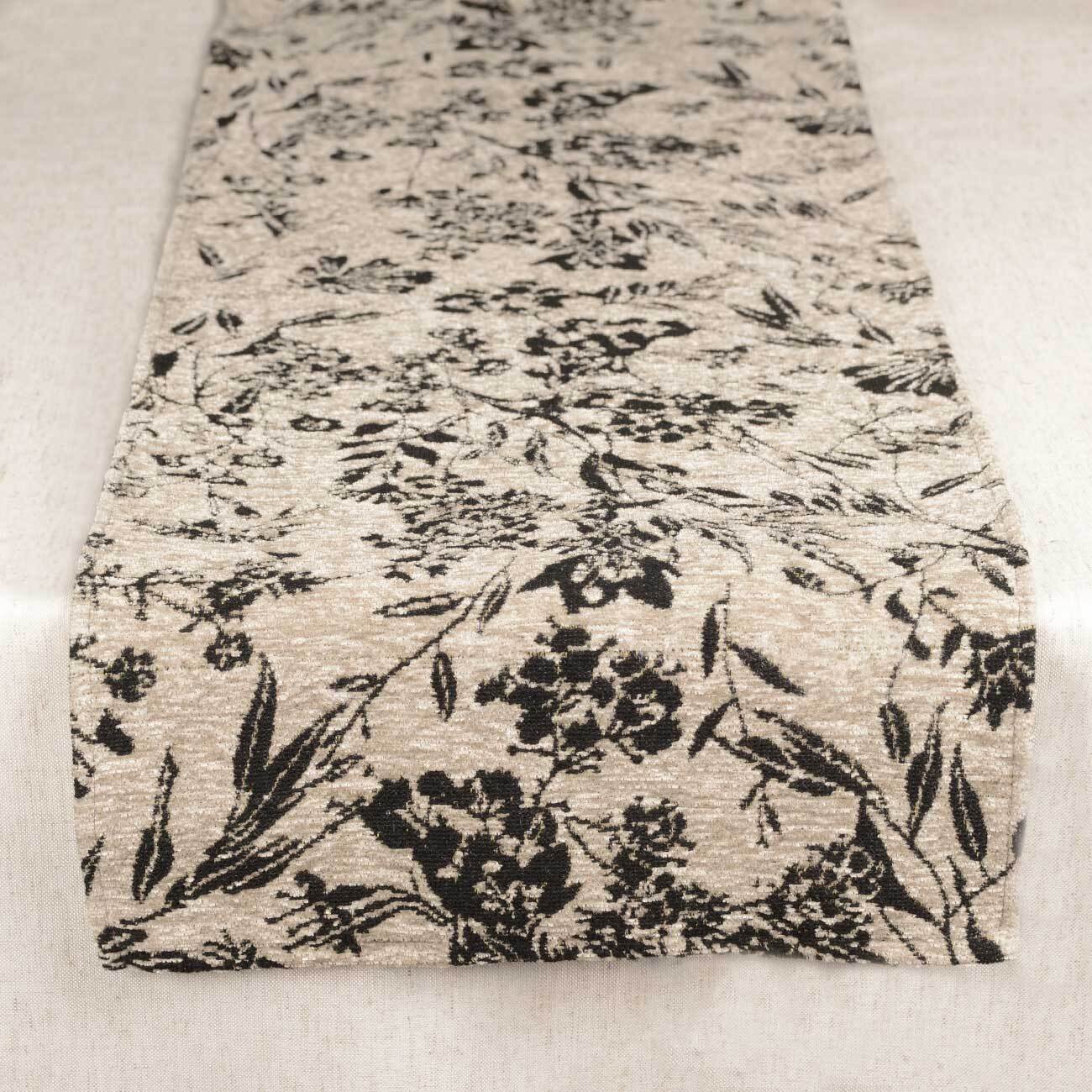 

Дорожка настольная, 32х135 см, гобелен, шенилл, Цветы, Petite fleur