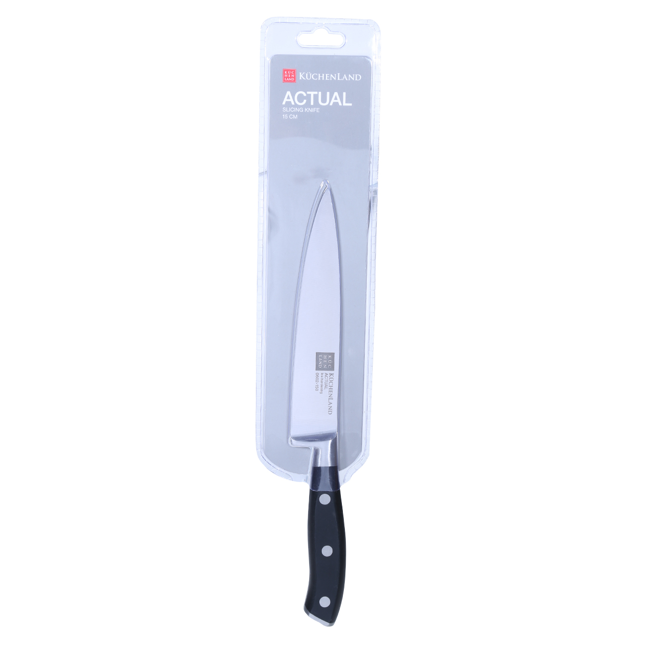 Нож для нарезки, 15 см, сталь/пластик, Actual изображение № 2