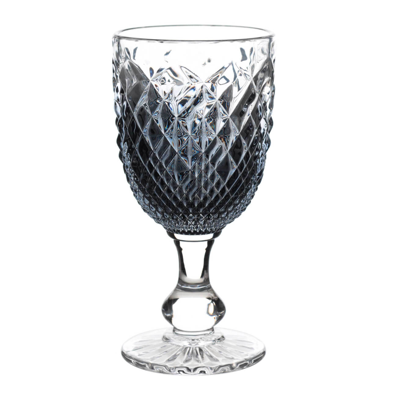 Бокал-кубок для вина, 300 мл, стекло Р, синий градиент, Veneto gradient изображение № 1