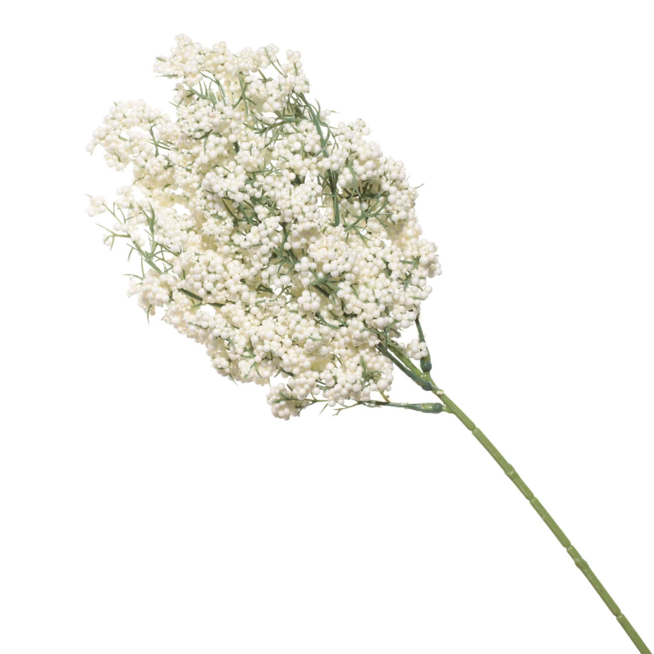 

Ветка декоративная, 40 см, пластик/пенопласт, Белые ягоды, Flower garden