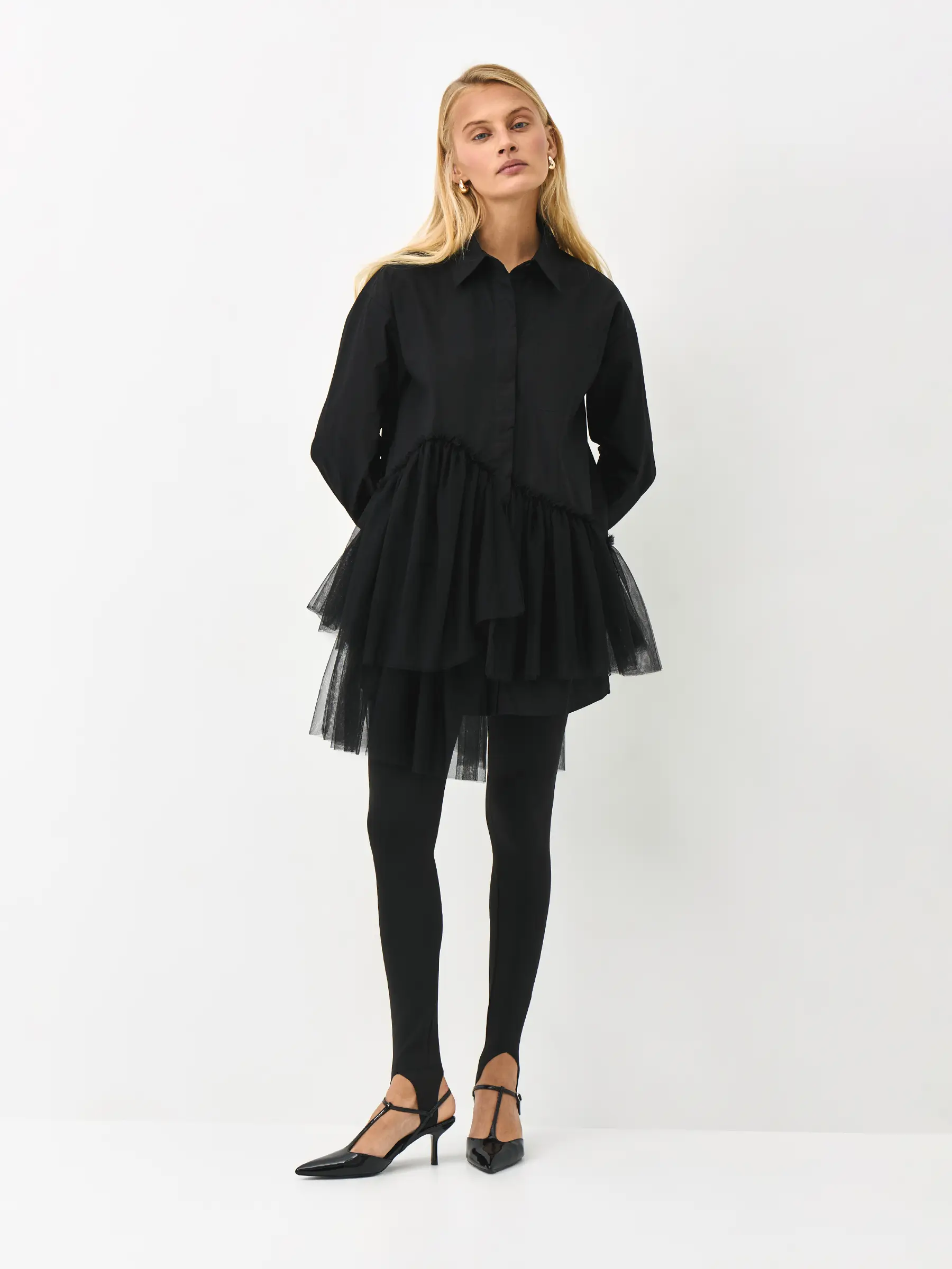 Рубашка с длинным рукавом, Benedita