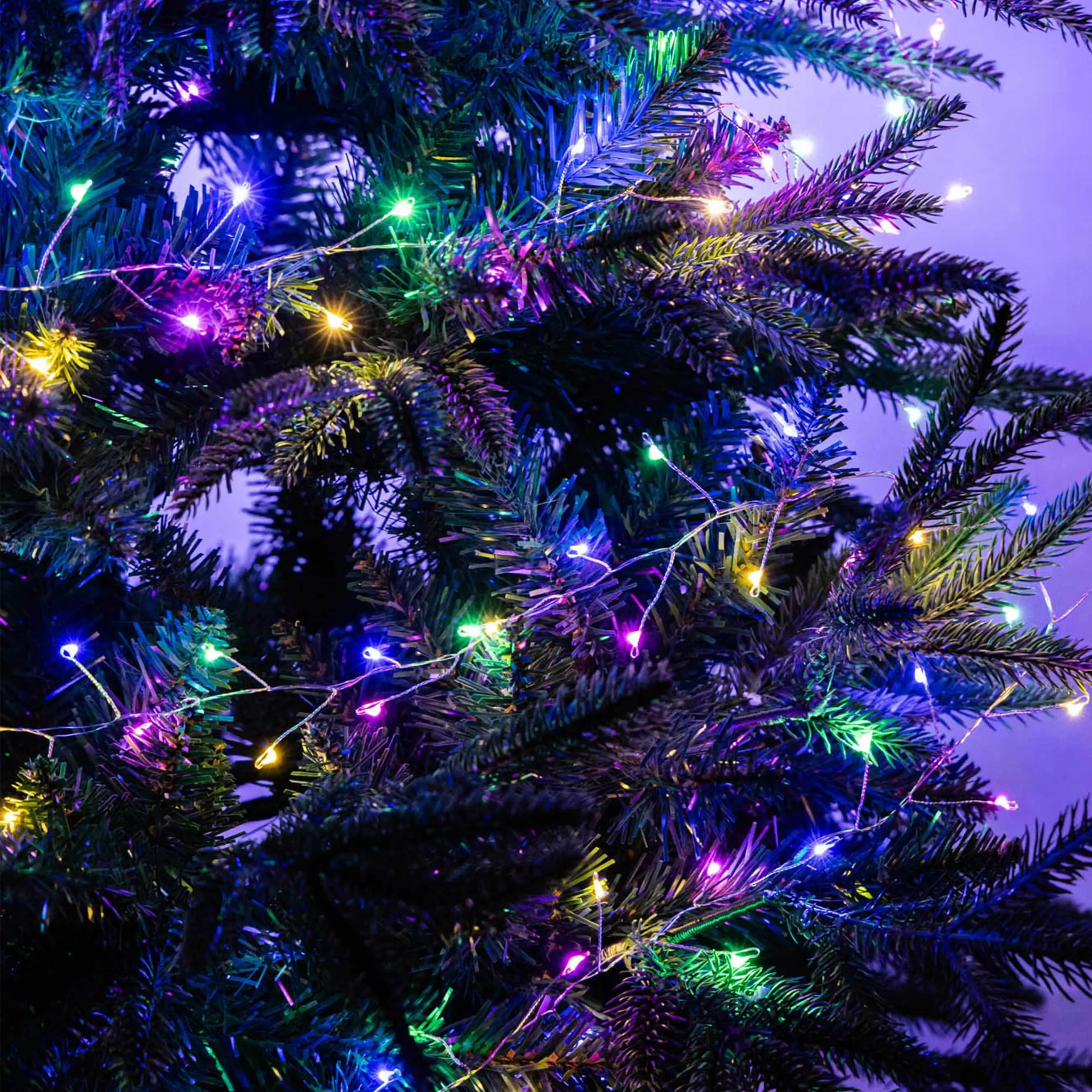 Гирлянда электрическая, 10 м, 480 ламп, 8 режимов, цветная, Капли, Christmas